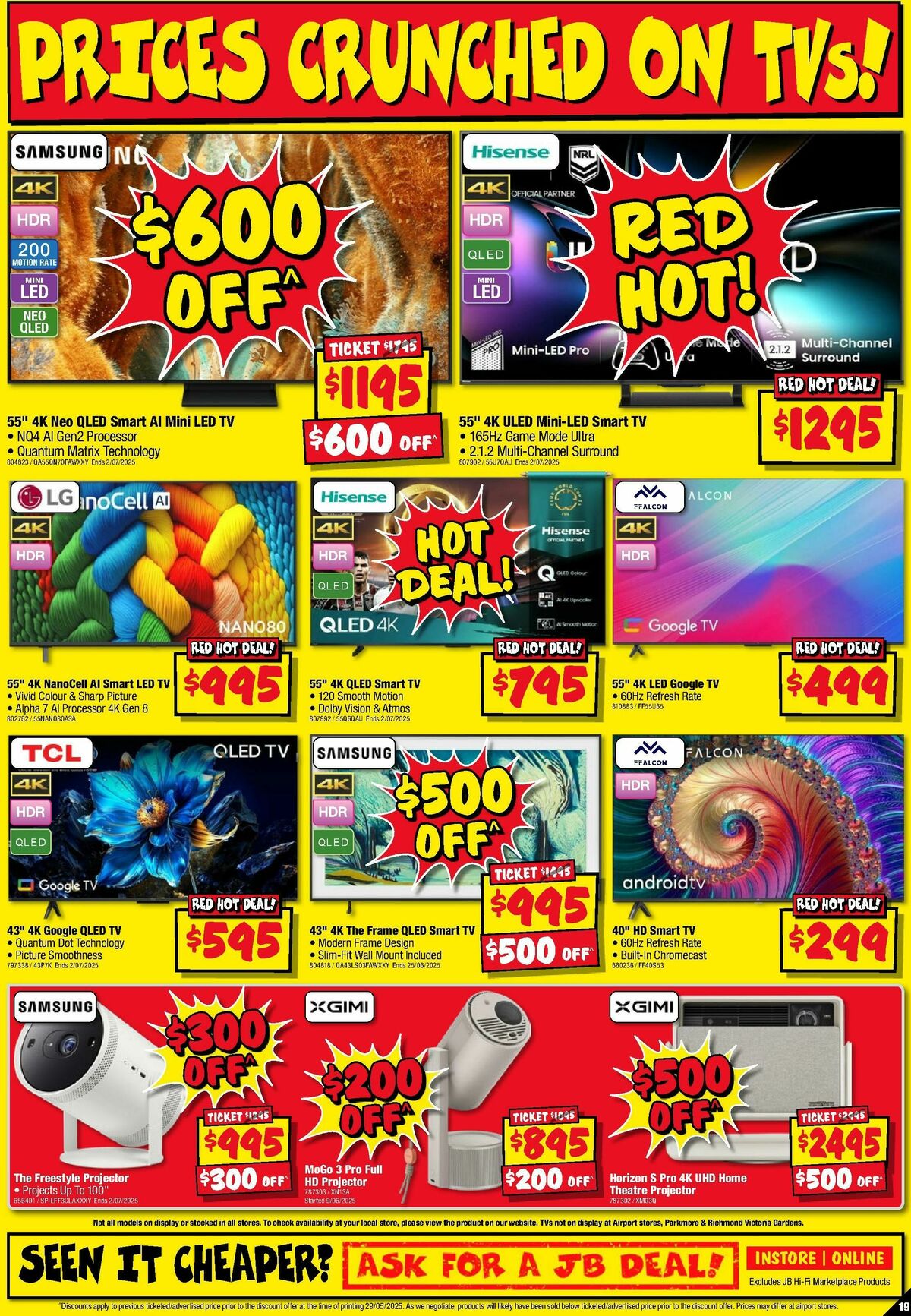 JB Hi-Fi Smash Your Tax Time! Catalogues from 12 June