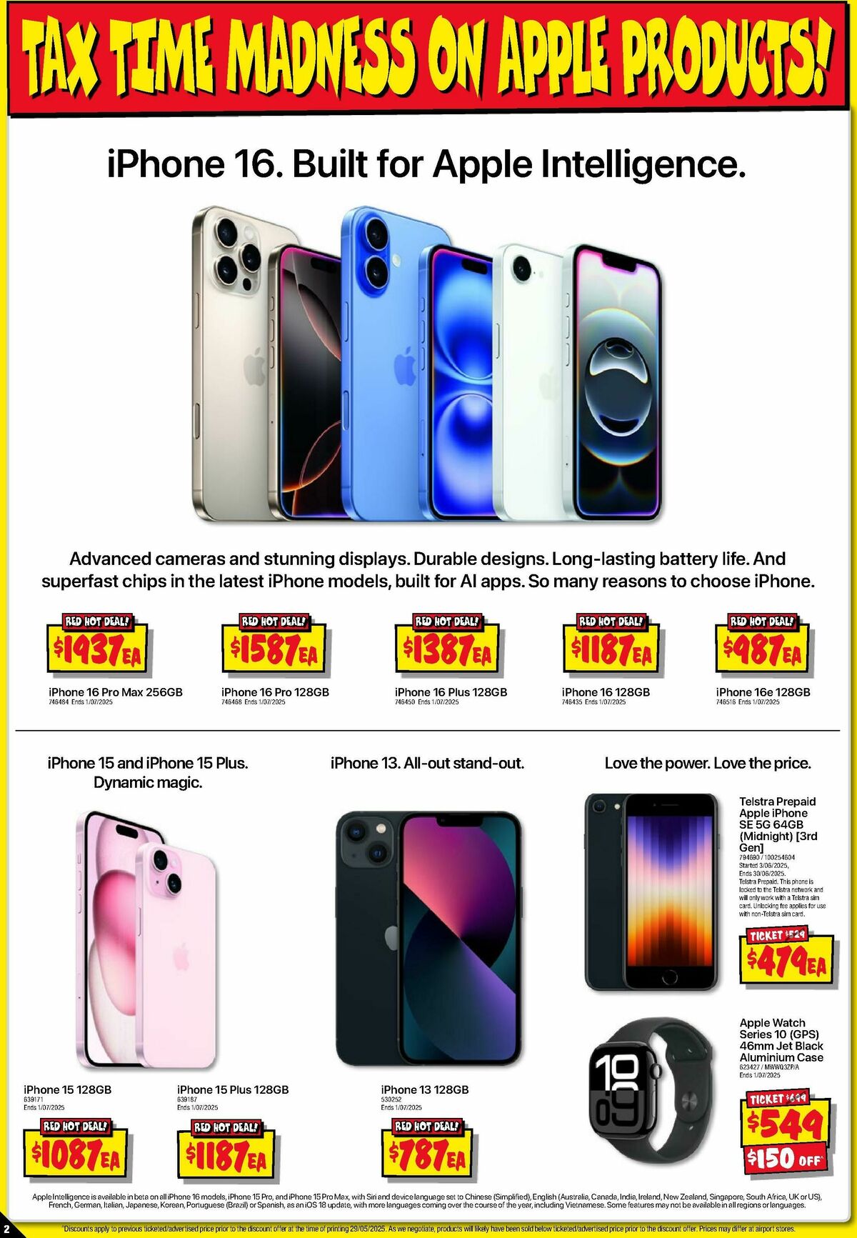 JB Hi-Fi Smash Your Tax Time! Catalogues from 12 June