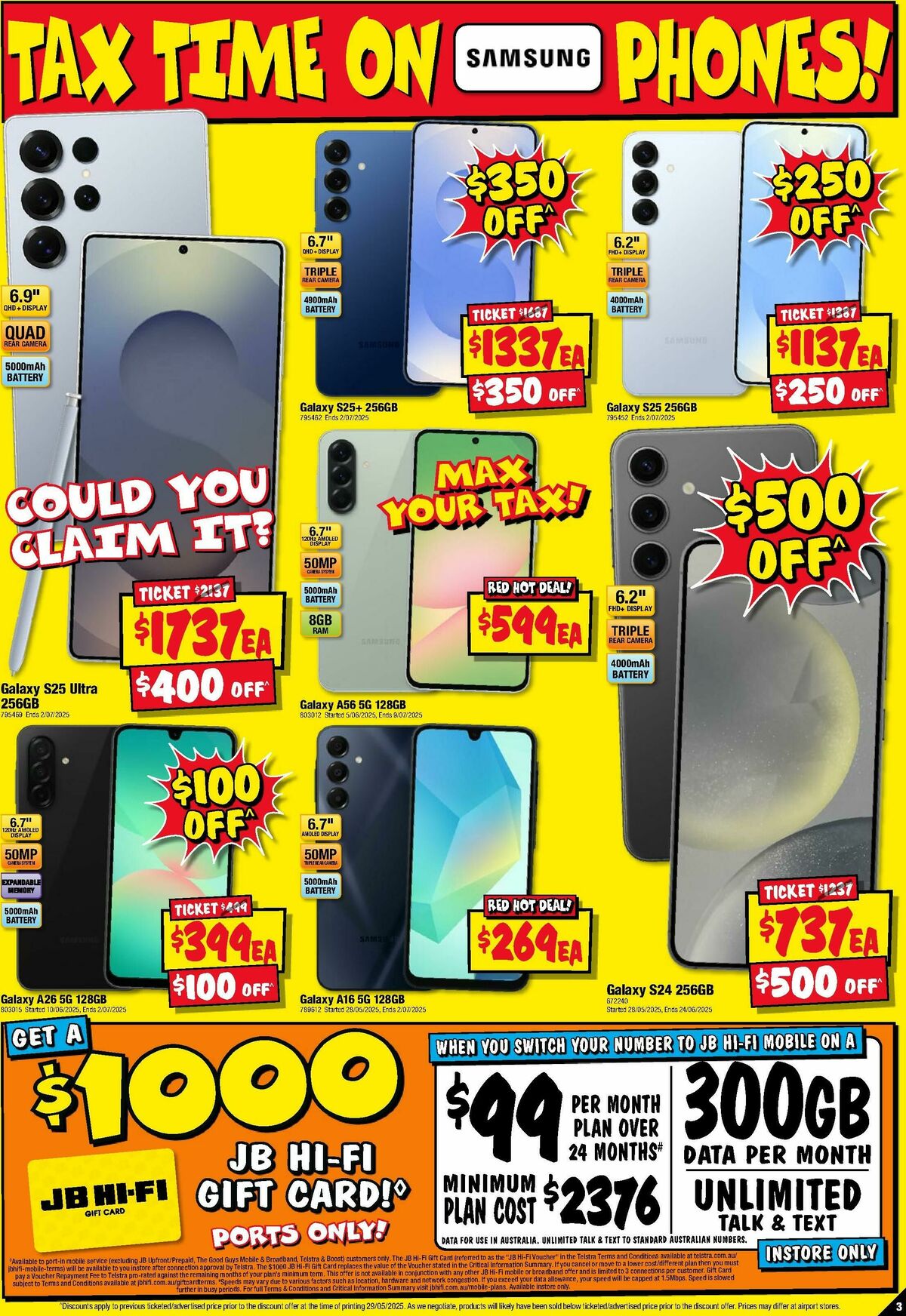 JB Hi-Fi Smash Your Tax Time! Catalogues from 12 June