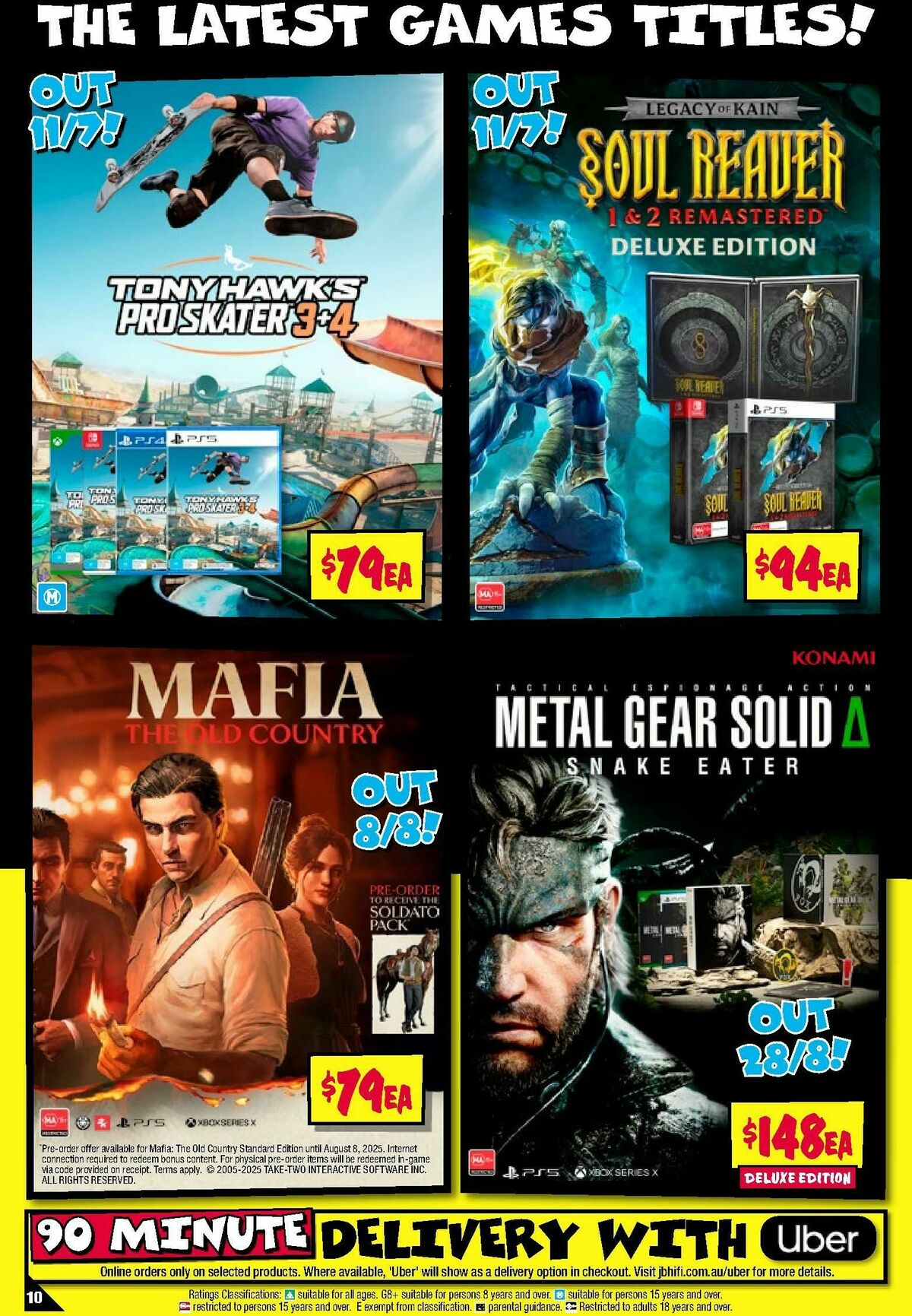 JB Hi-Fi Gear Up Gaming Sale! Catalogues from 12 June