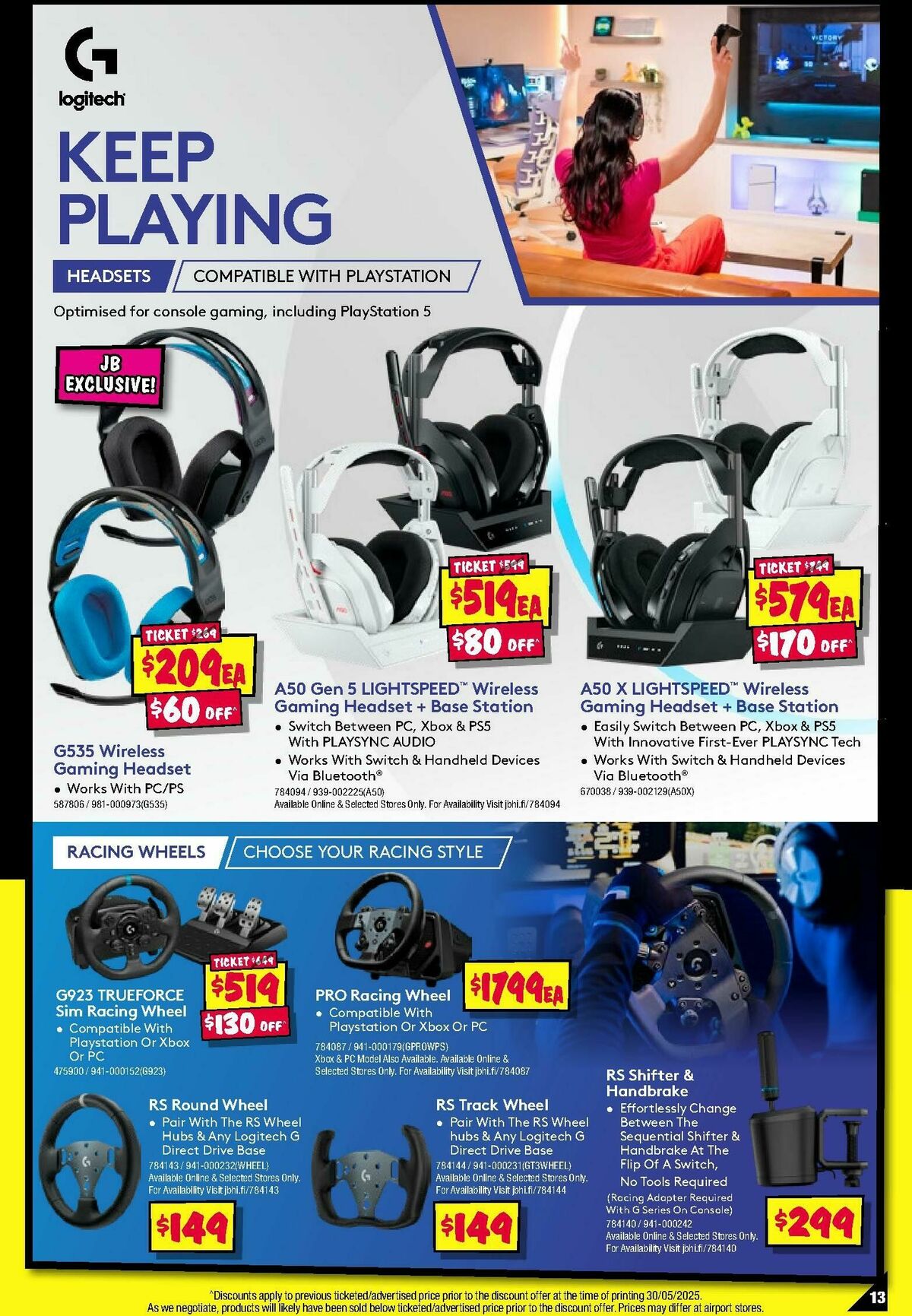 JB Hi-Fi Gear Up Gaming Sale! Catalogues from 12 June