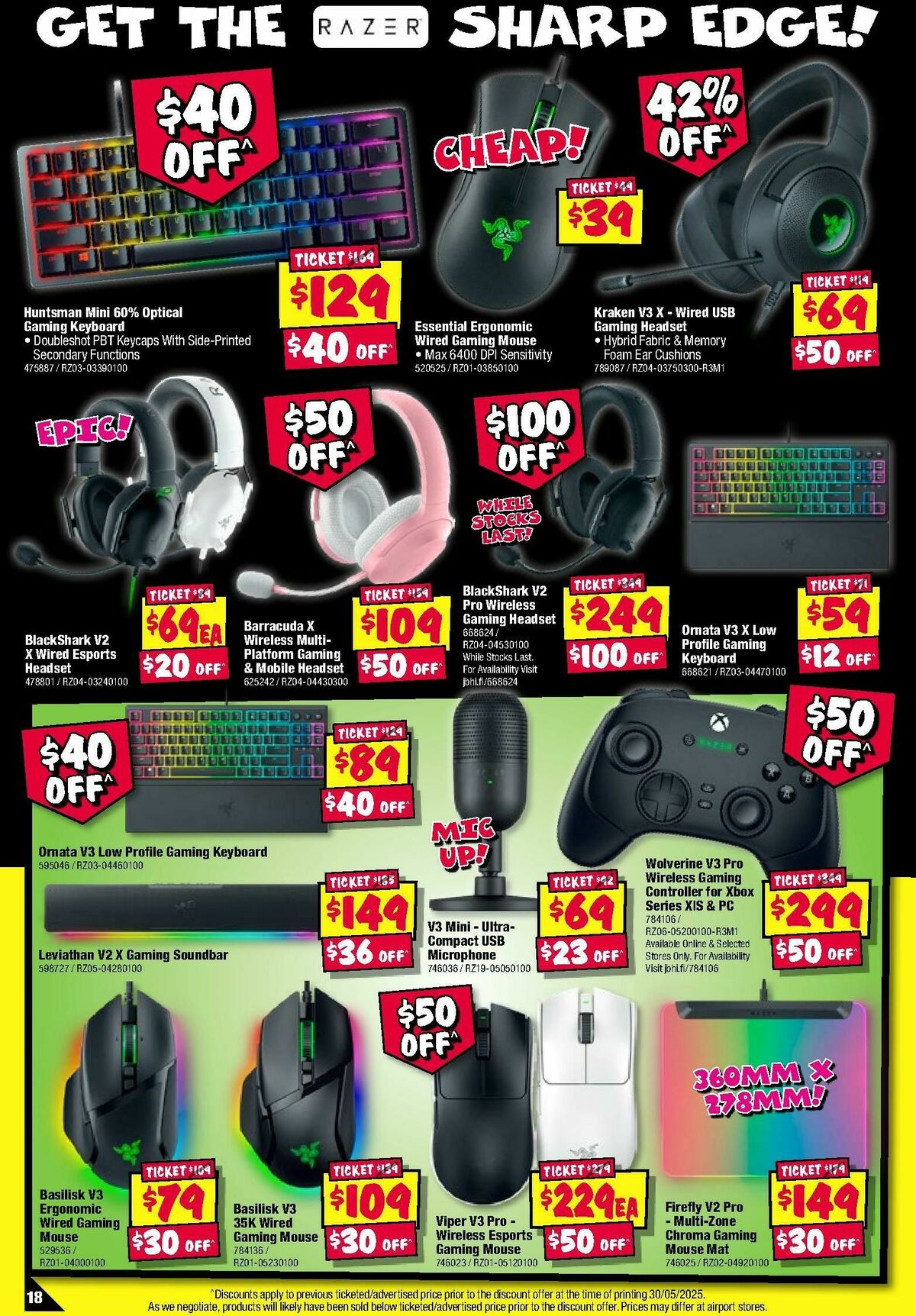 JB Hi-Fi Gear Up Gaming Sale! Catalogues from 12 June