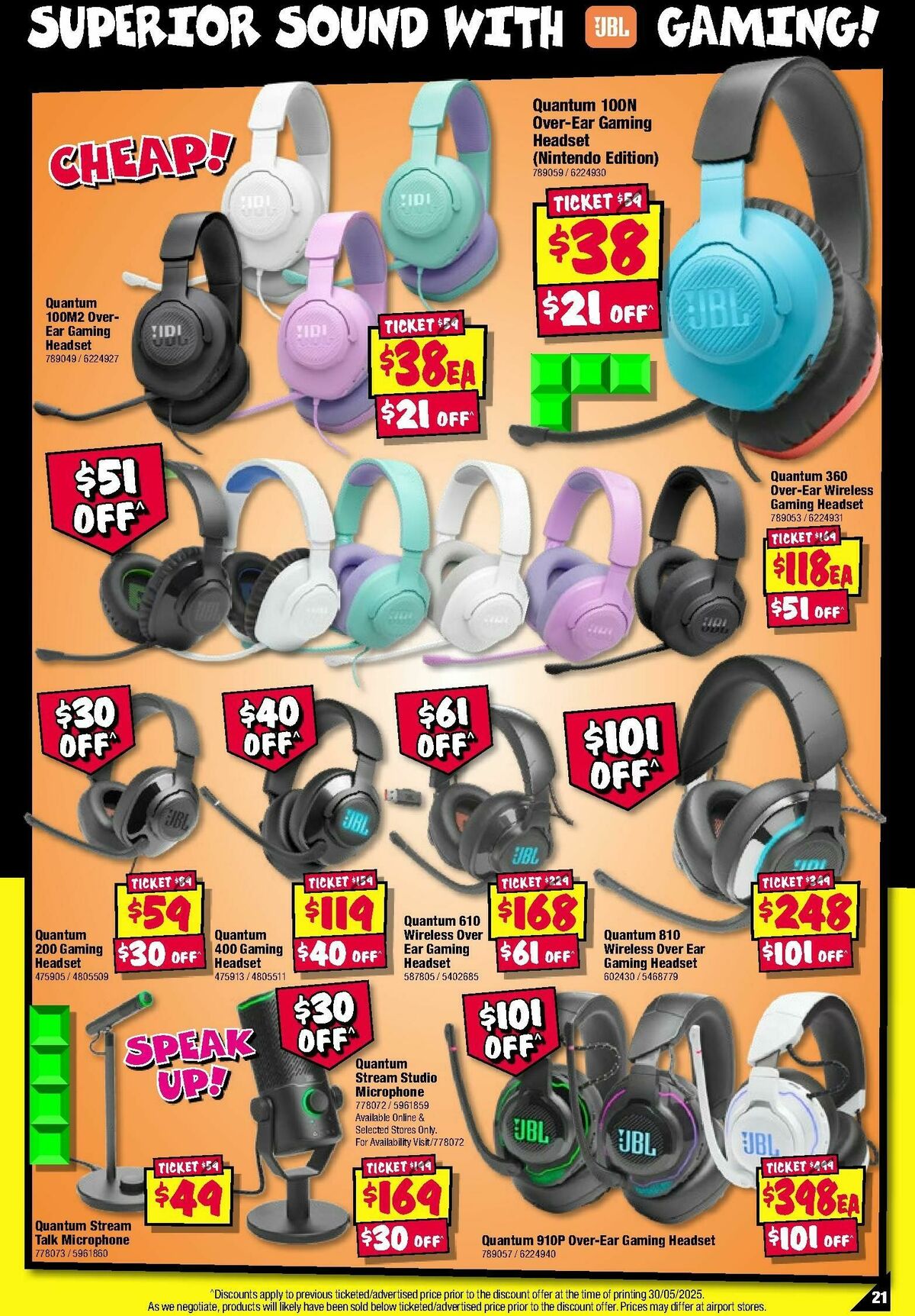 JB Hi-Fi Gear Up Gaming Sale! Catalogues from 12 June