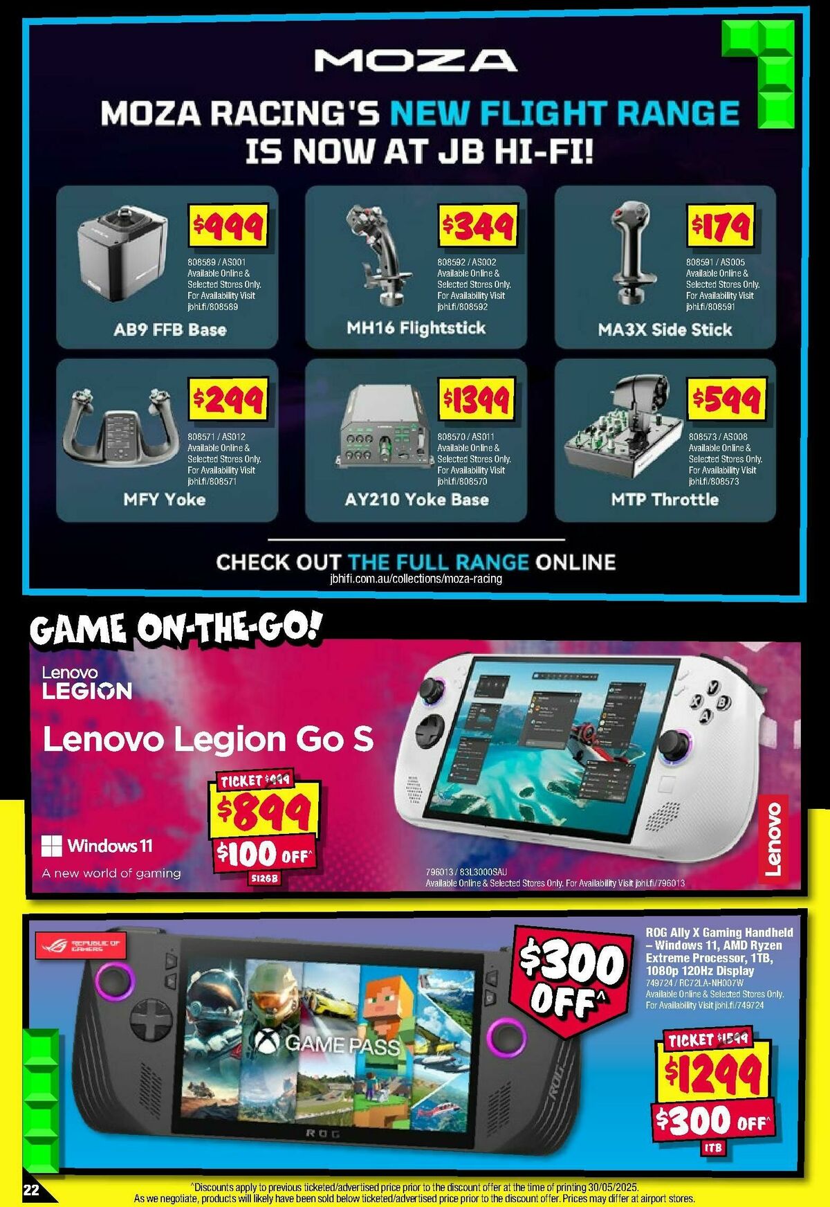 JB Hi-Fi Gear Up Gaming Sale! Catalogues from 12 June