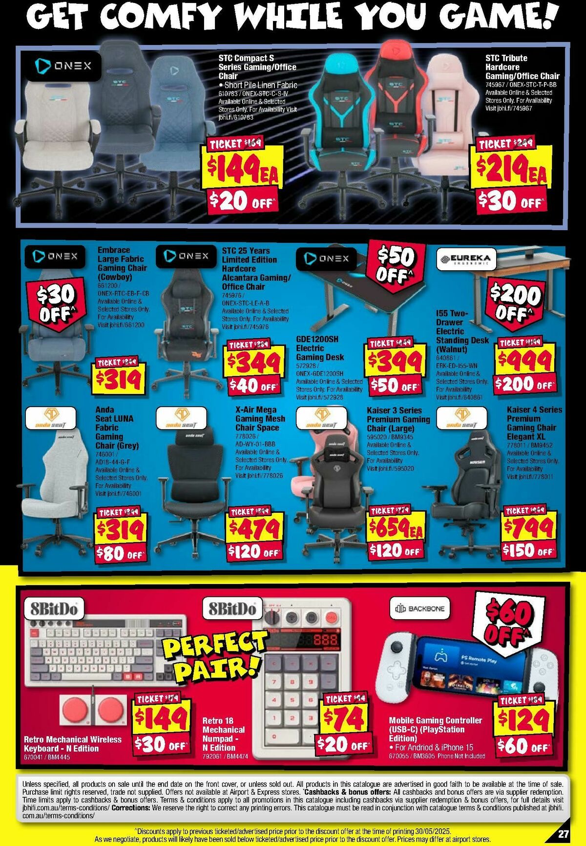 JB Hi-Fi Gear Up Gaming Sale! Catalogues from 12 June