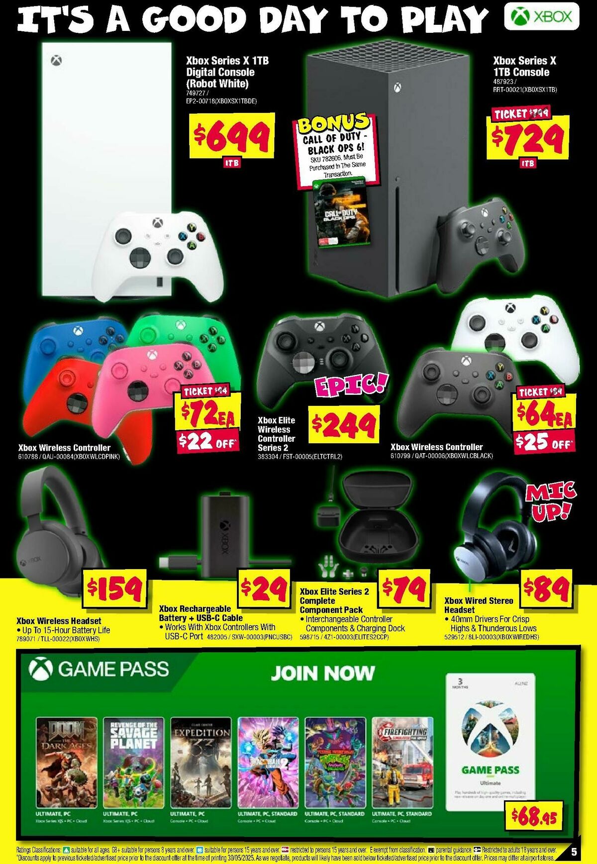 JB Hi-Fi Gear Up Gaming Sale! Catalogues from 12 June