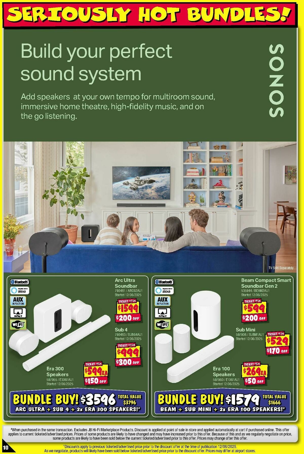 JB Hi-Fi Audio Bonanza! Catalogues from 19 June