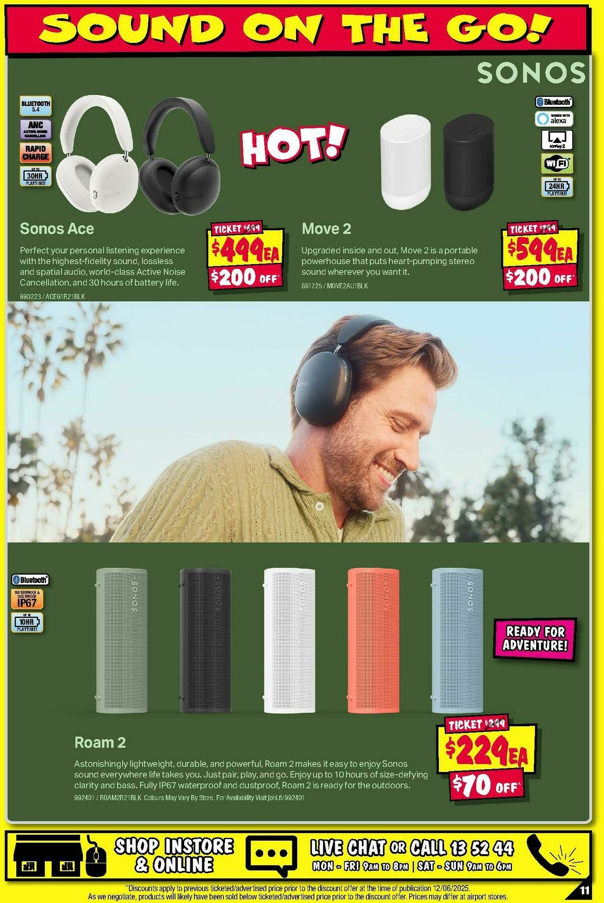 JB Hi-Fi Audio Bonanza! Catalogues from 19 June