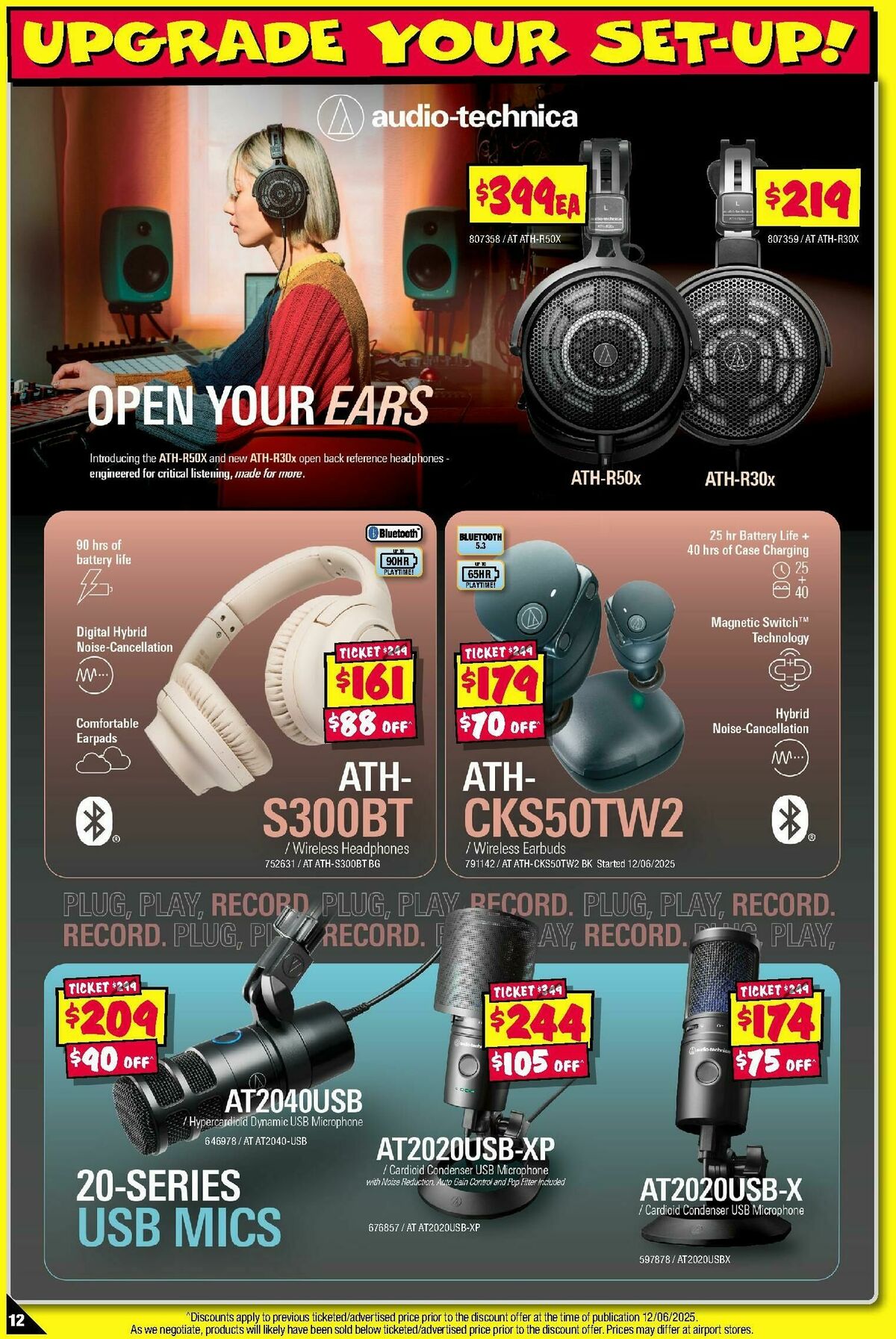 JB Hi-Fi Audio Bonanza! Catalogues from 19 June