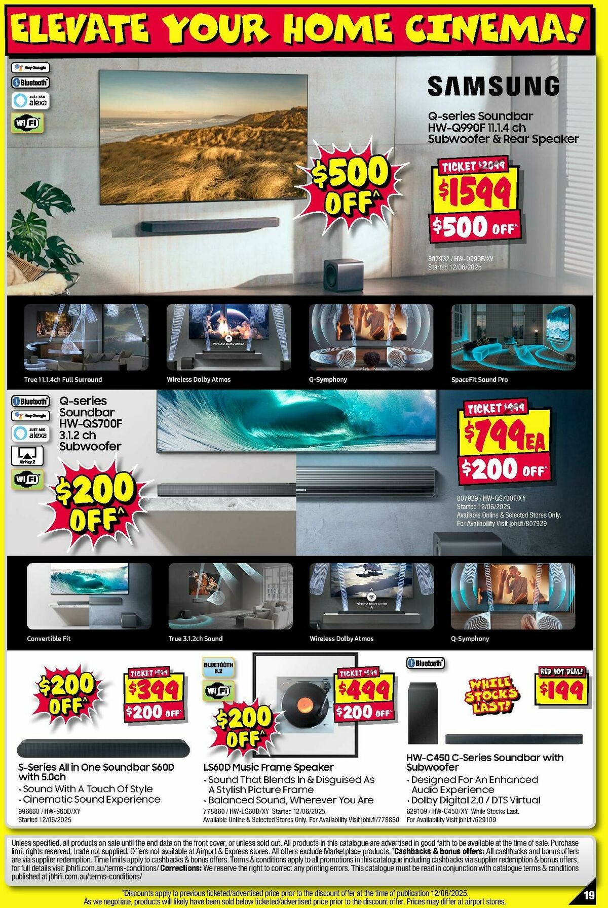 JB Hi-Fi Audio Bonanza! Catalogues from 19 June