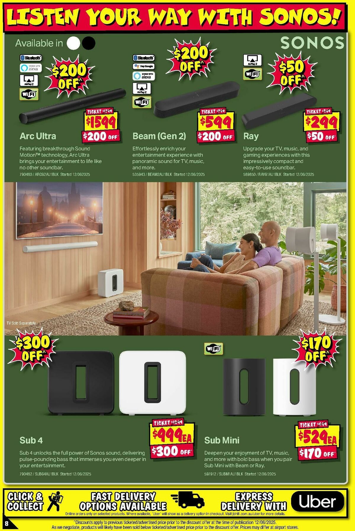 JB Hi-Fi Audio Bonanza! Catalogues from 19 June