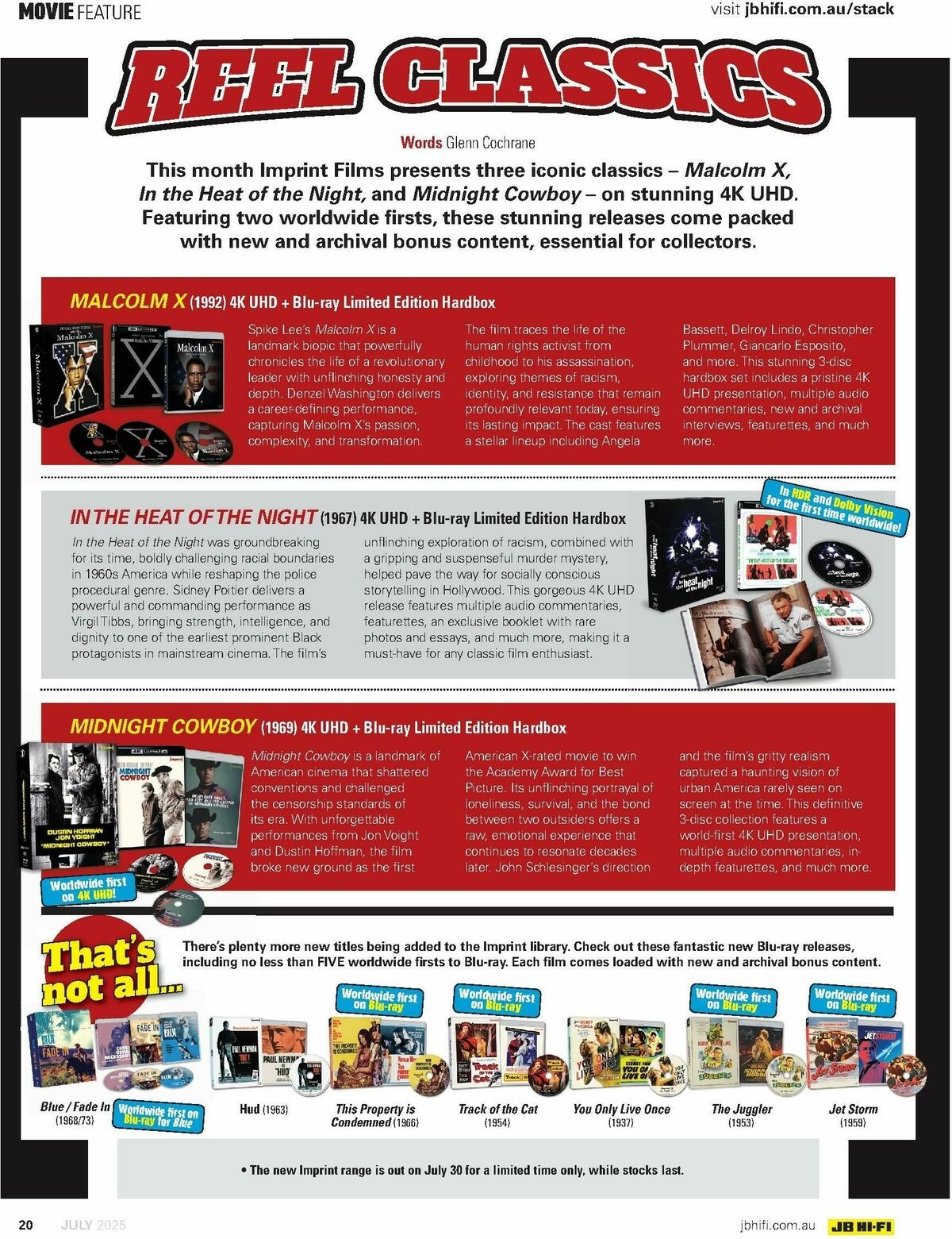 JB Hi-Fi Magazine July Catalogues from 1 July