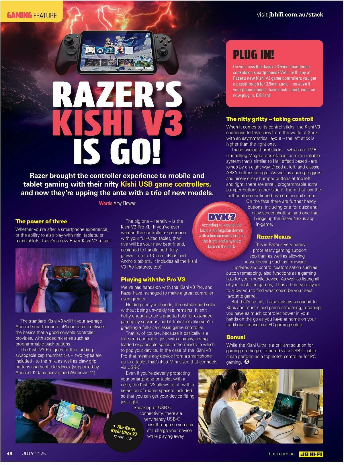 JB Hi-Fi Magazine July Catalogues from 1 July