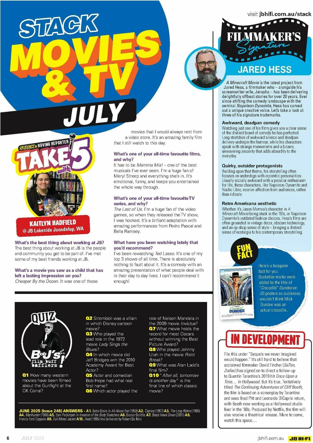 JB Hi-Fi Magazine July Catalogues from 1 July