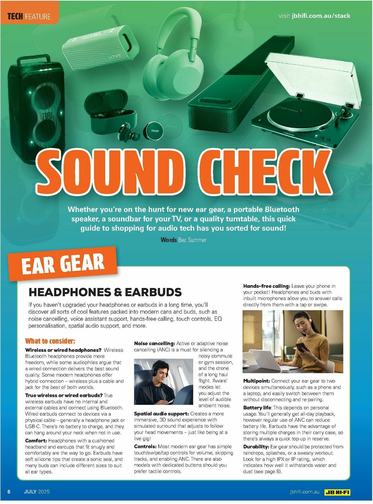 JB Hi-Fi Magazine July Catalogues from 1 July