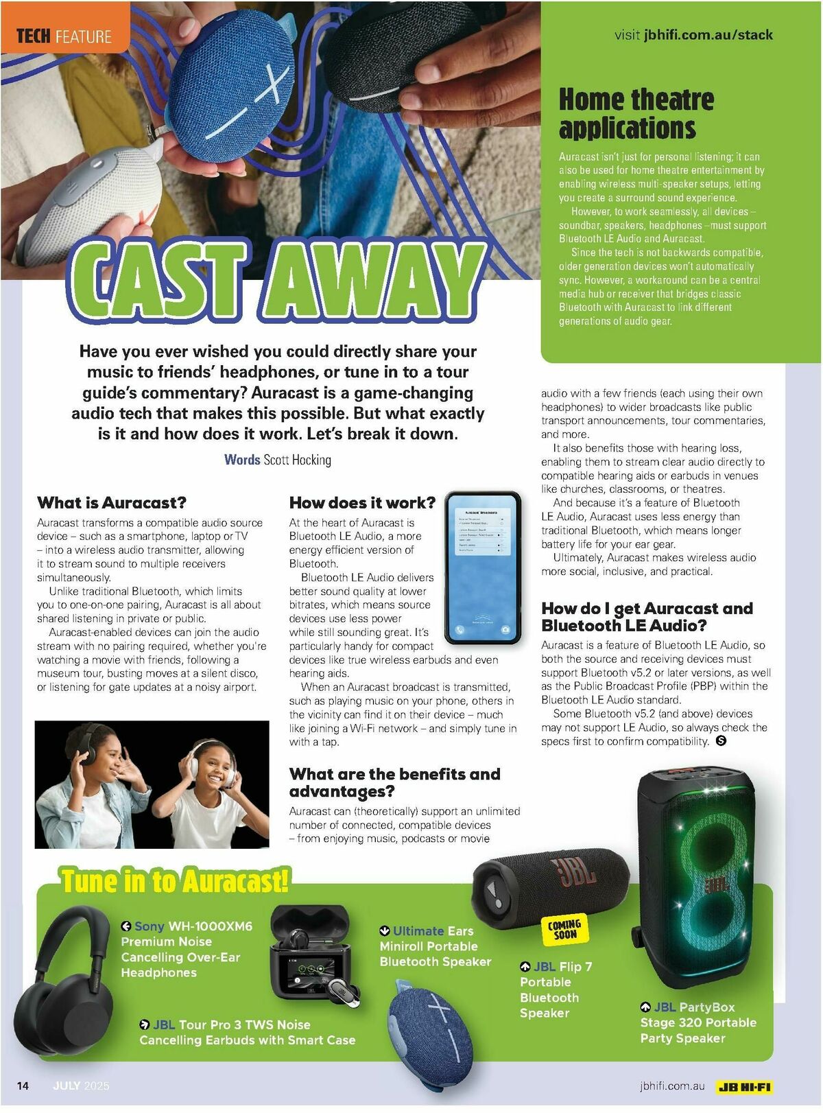 JB Hi-Fi Magazine July Catalogues from 1 July