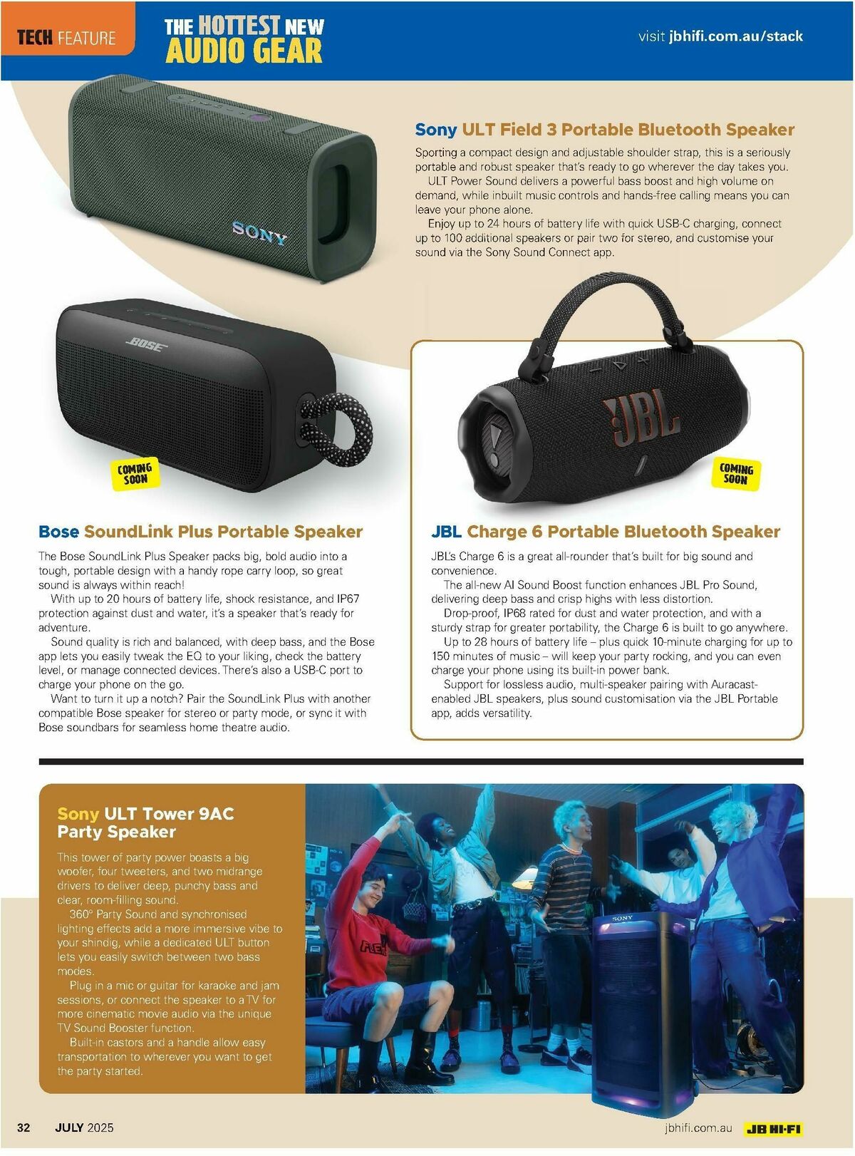 JB Hi-Fi Magazine July Catalogues from 1 July