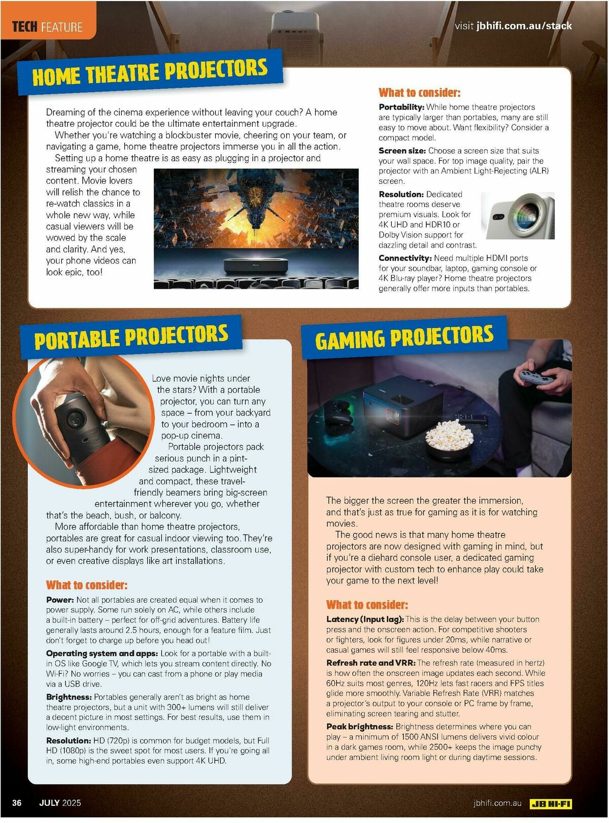 JB Hi-Fi Magazine July Catalogues from 1 July