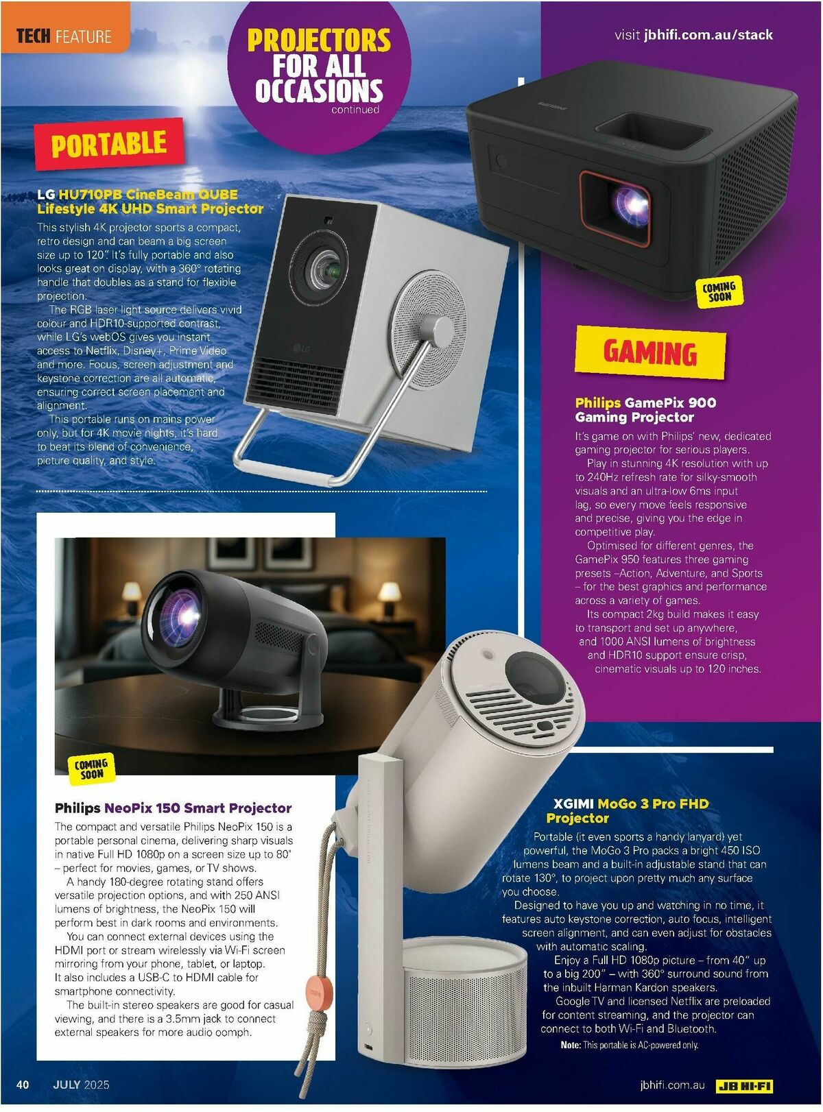 JB Hi-Fi Magazine July Catalogues from 1 July