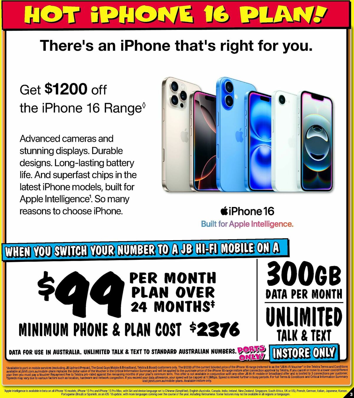 JB Hi-Fi Catalogues from 3 July