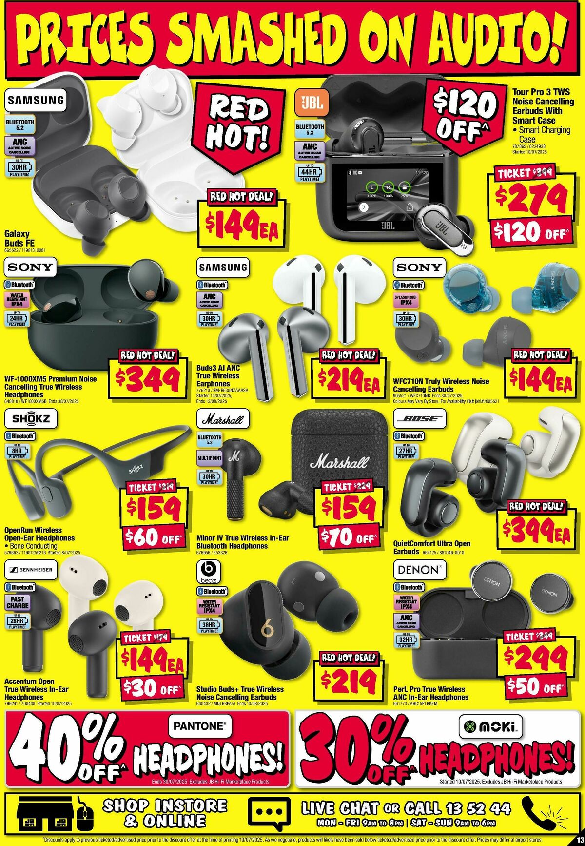 JB Hi-Fi Catalogues from 17 July