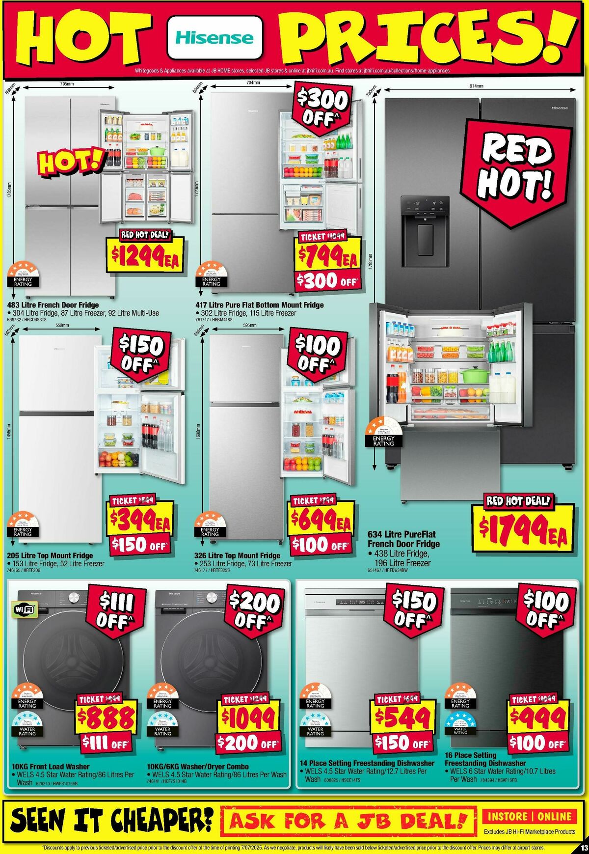 JB Hi-Fi Home Appliance Sellout Catalogues from 17 July