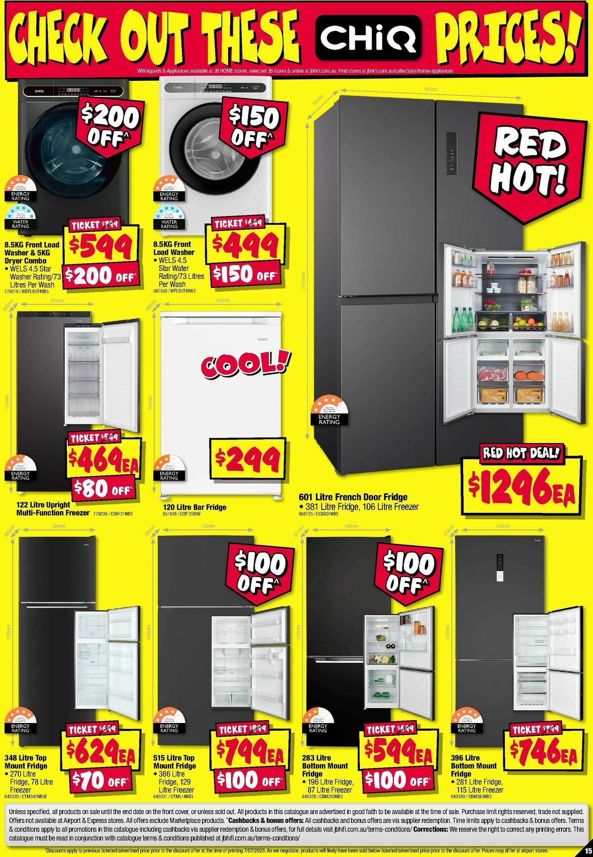 JB Hi-Fi Home Appliance Sellout Catalogues from 17 July