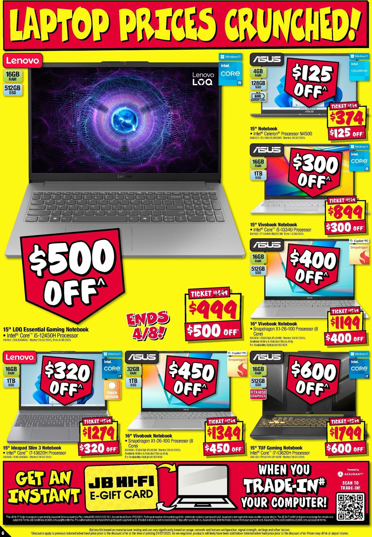 JB Hi-Fi Catalogues from 31 July