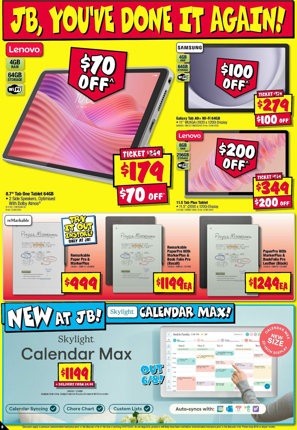 JB Hi-Fi Catalogues from 31 July