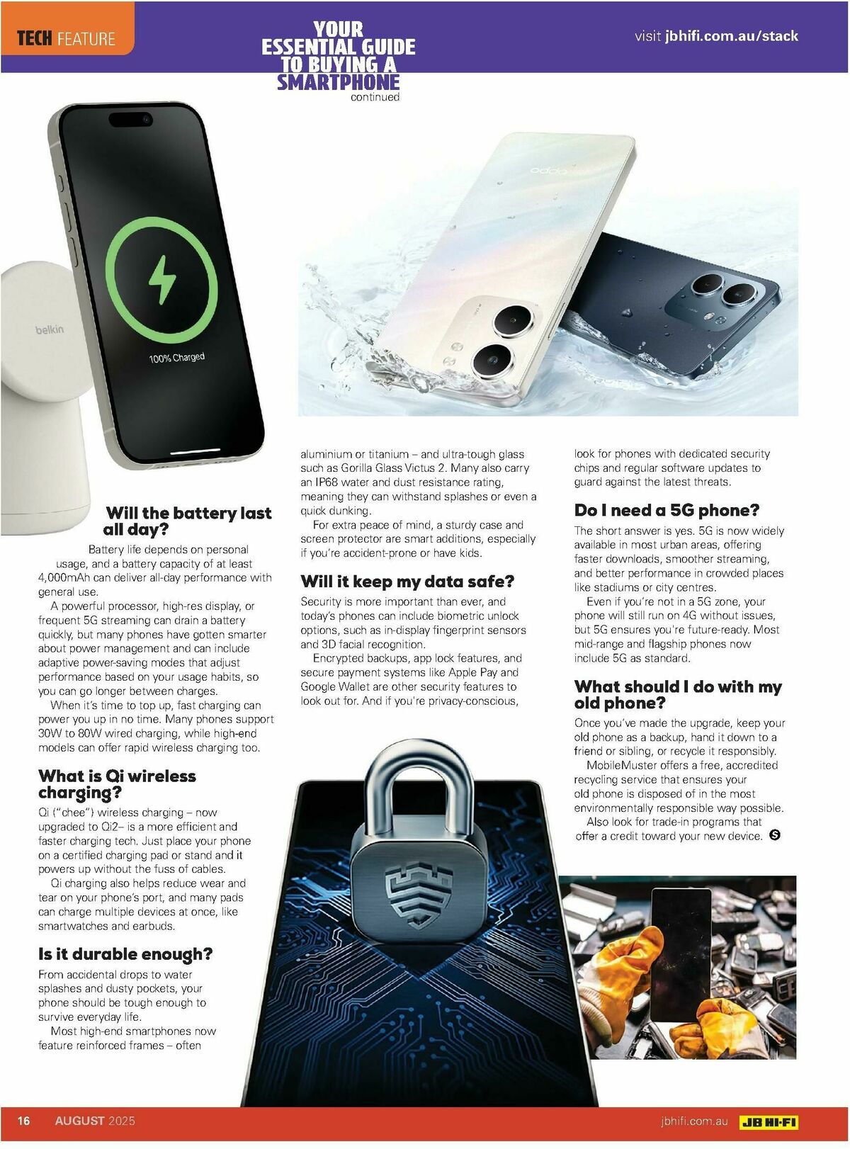 JB Hi-Fi Magazine August Catalogues from 1 August