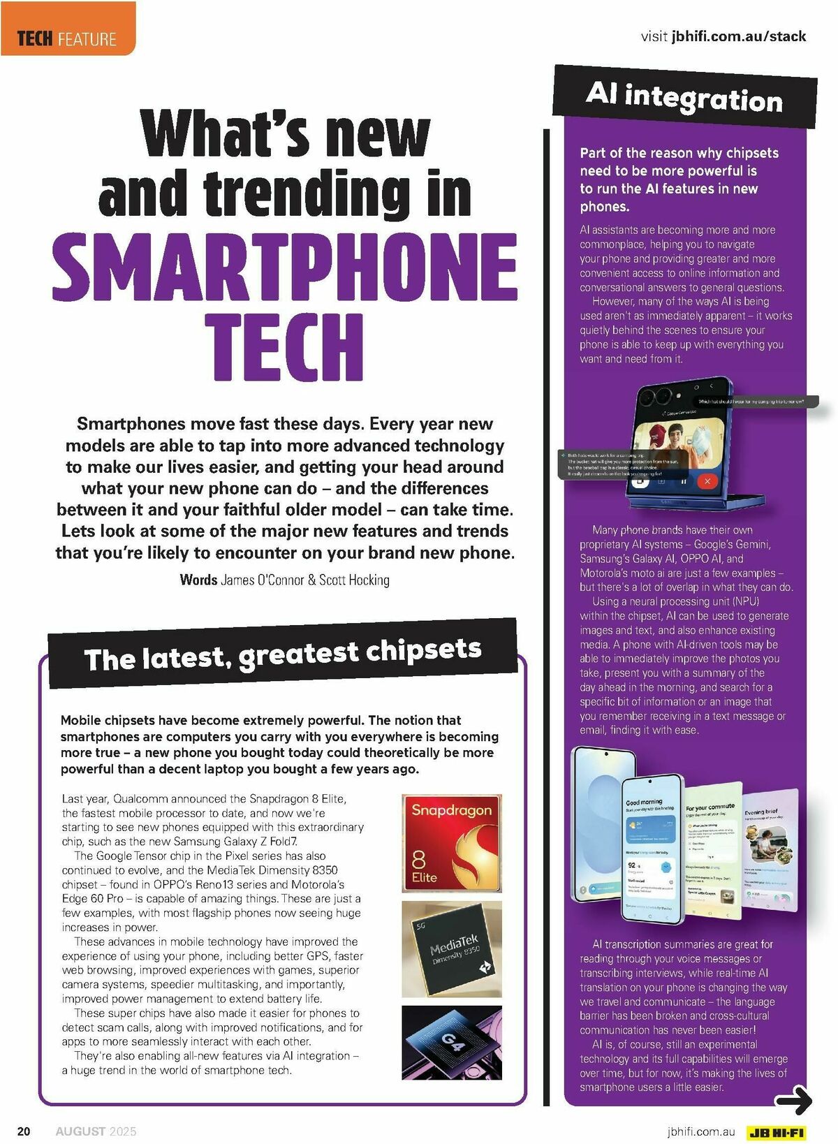 JB Hi-Fi Magazine August Catalogues from 1 August