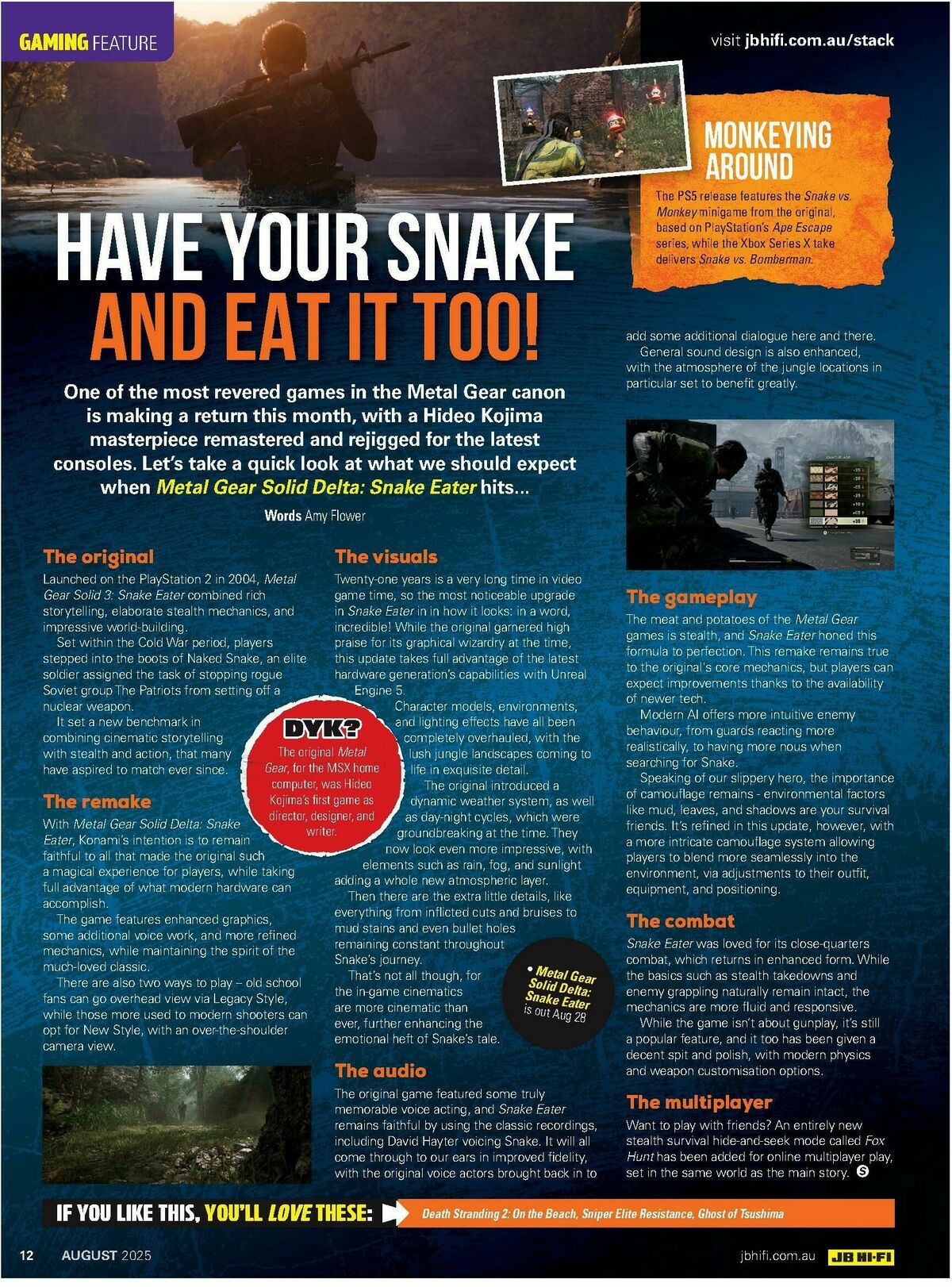 JB Hi-Fi Magazine August Catalogues from 1 August