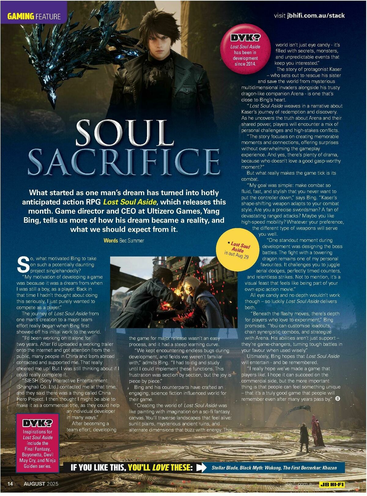 JB Hi-Fi Magazine August Catalogues from 1 August