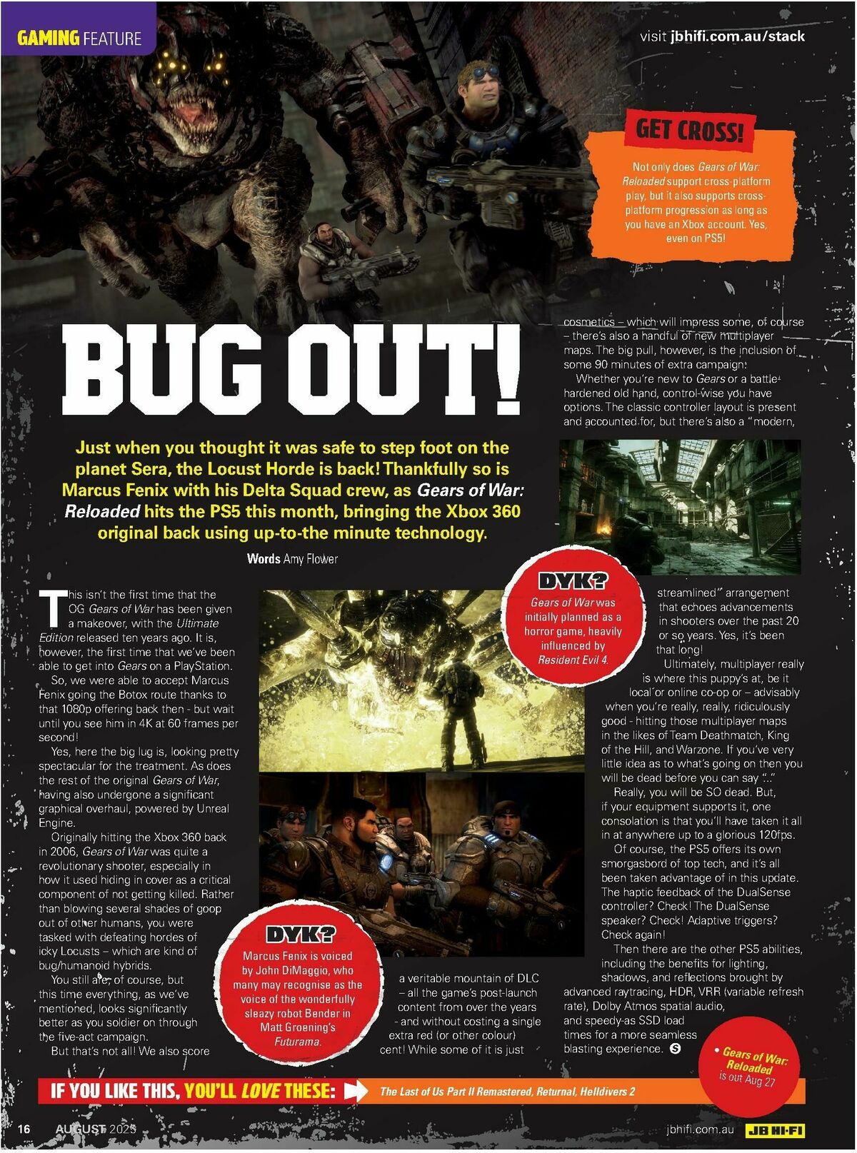 JB Hi-Fi Magazine August Catalogues from 1 August