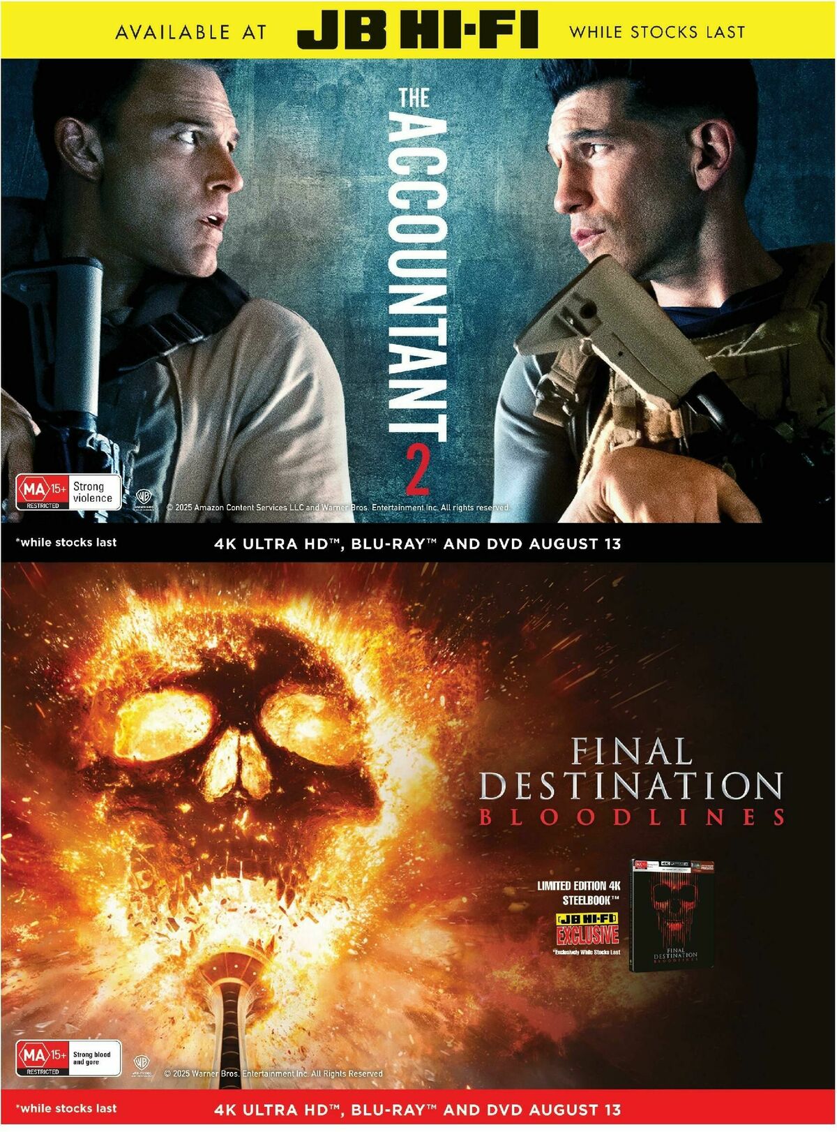 JB Hi-Fi Magazine August Catalogues from 1 August