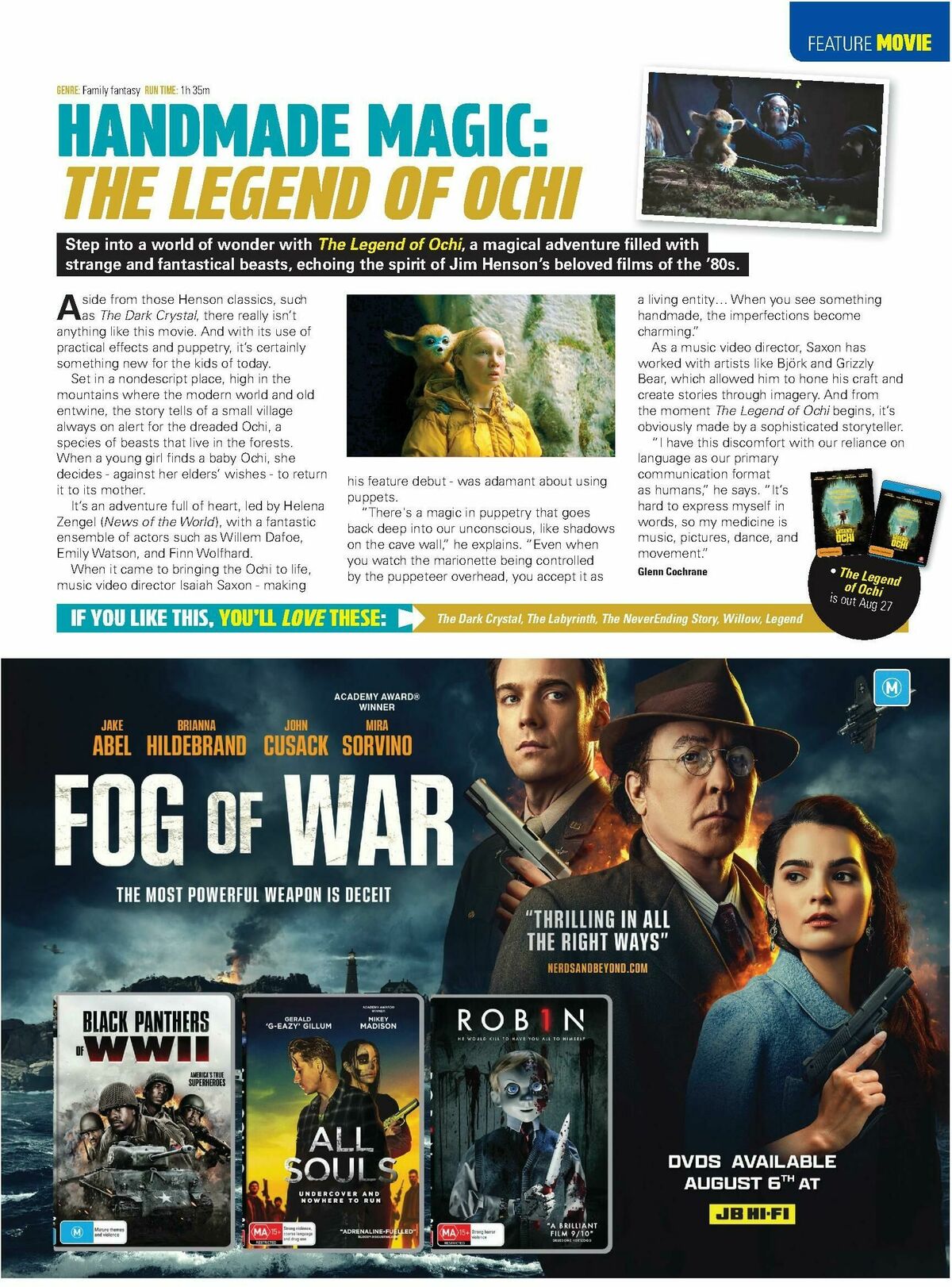 JB Hi-Fi Magazine August Catalogues from 1 August