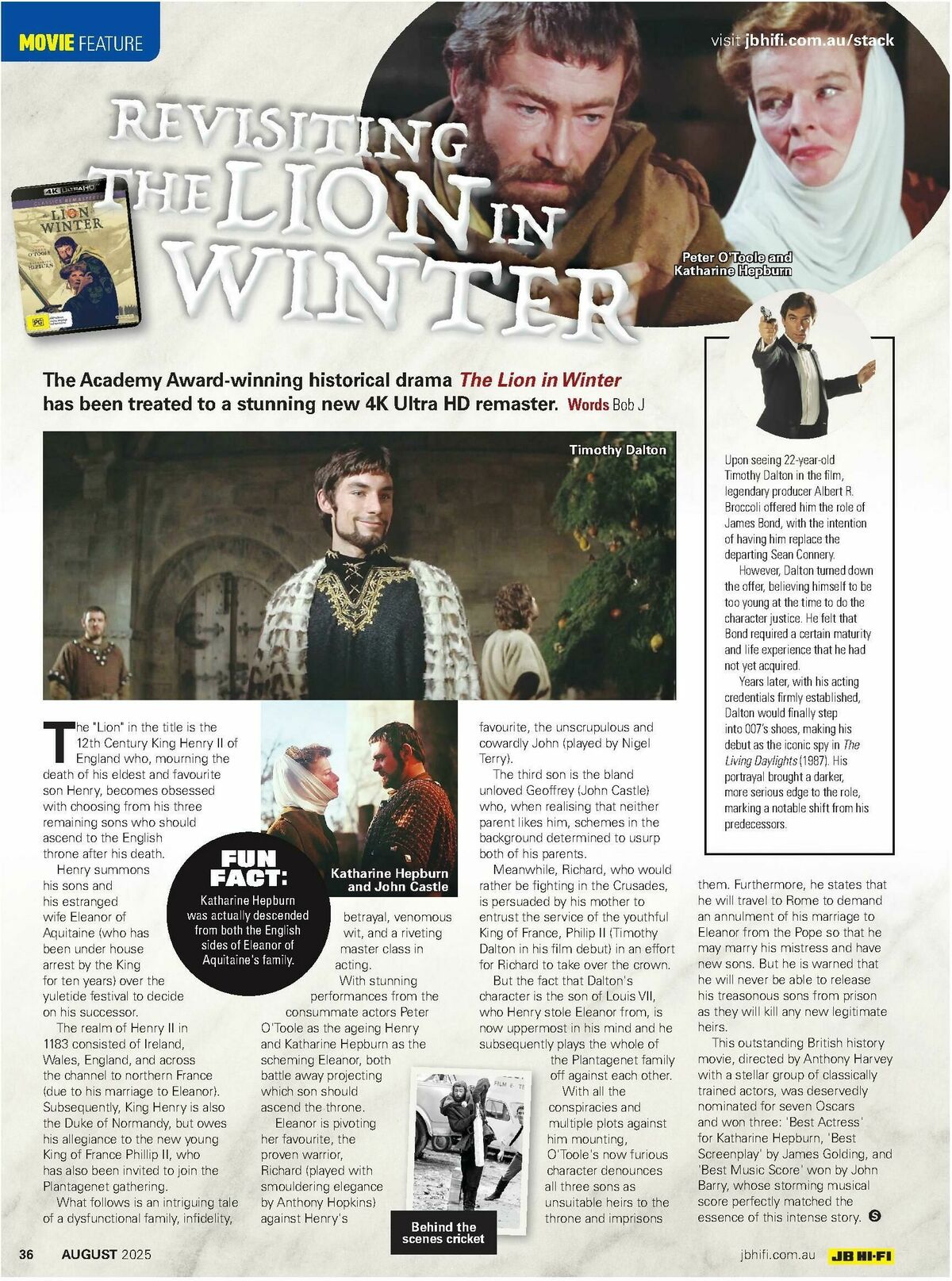 JB Hi-Fi Magazine August Catalogues from 1 August