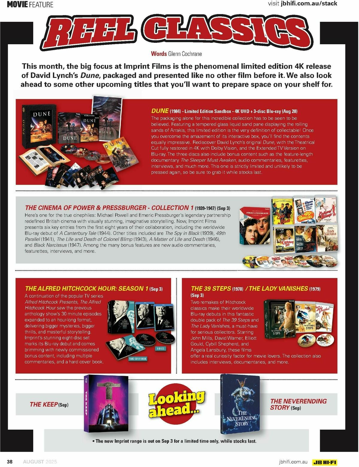 JB Hi-Fi Magazine August Catalogues from 1 August