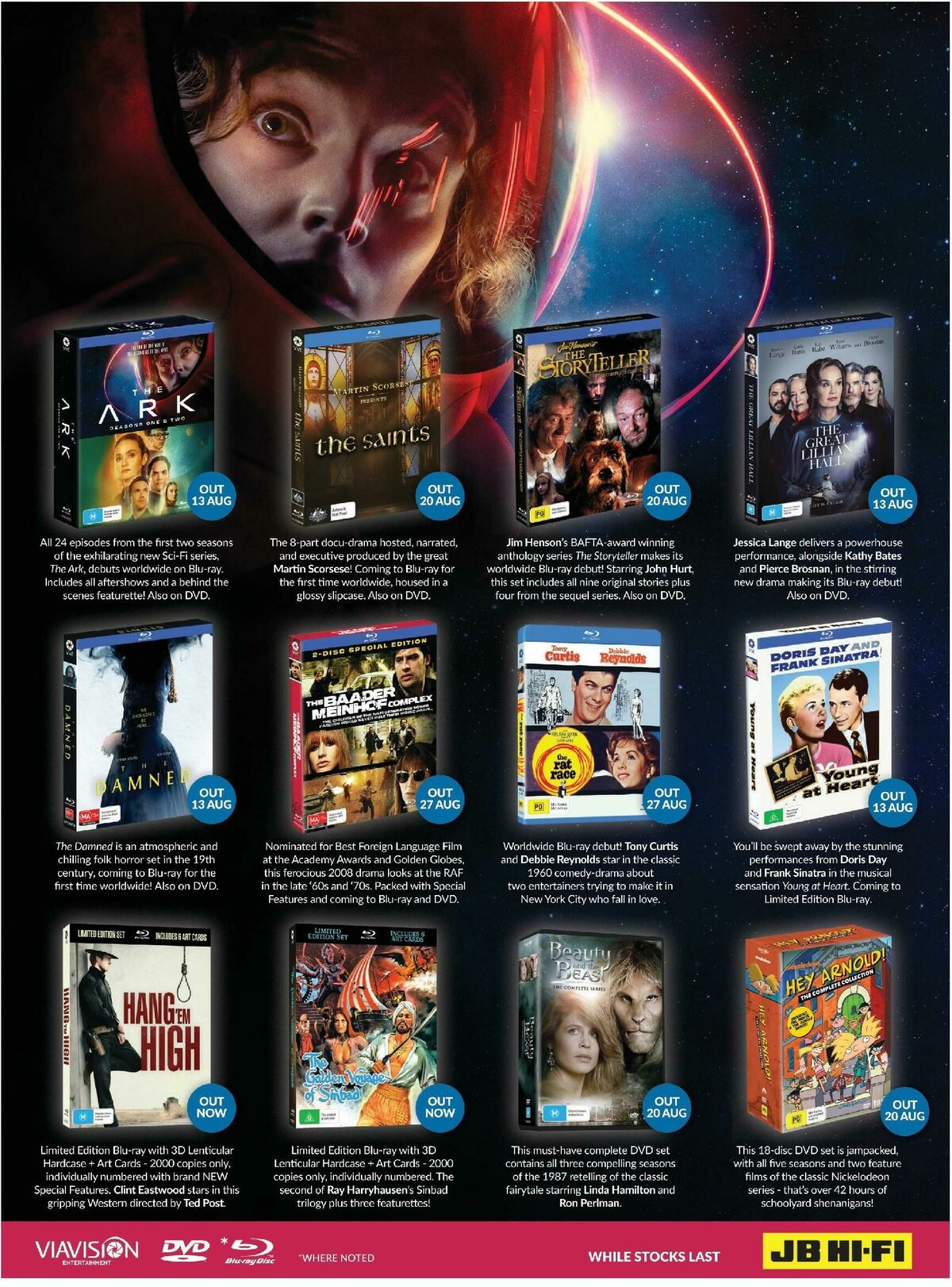 JB Hi-Fi Magazine August Catalogues from 1 August