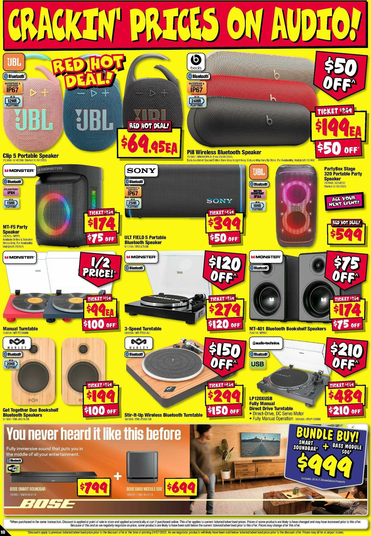 JB Hi-Fi Catalogues from 7 August