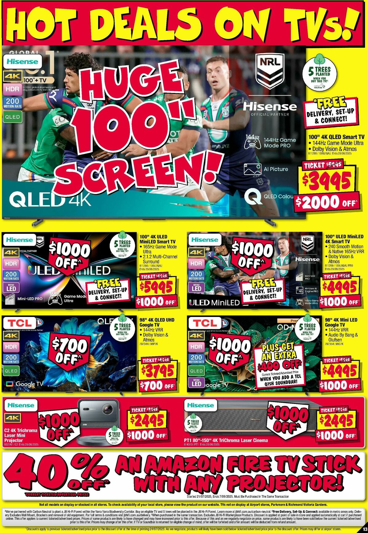 JB Hi-Fi Catalogues from 7 August