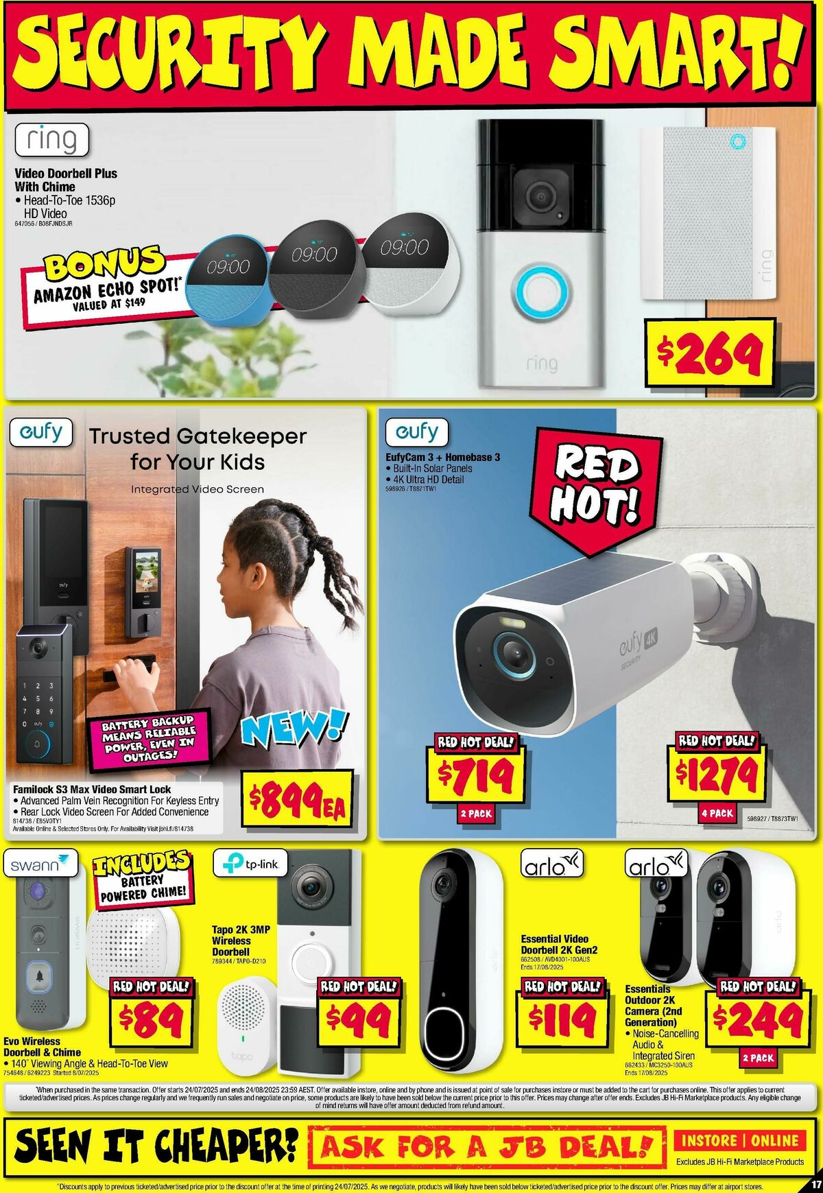 JB Hi-Fi Catalogues from 7 August
