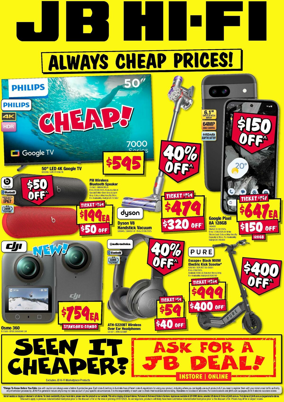JB Hi-Fi Catalogues from 7 August