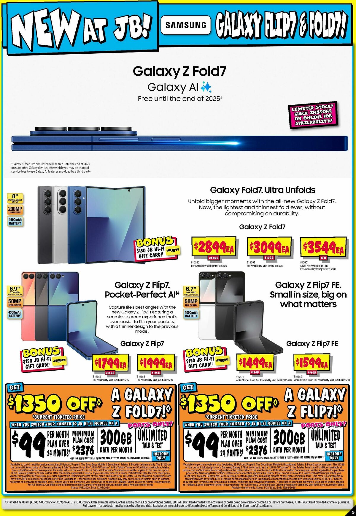 JB Hi-Fi Catalogues from 7 August