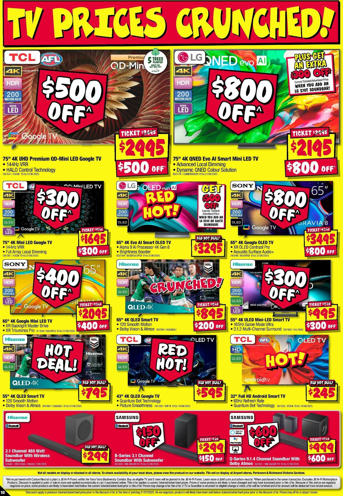 JB Hi-Fi Catalogues from 14 August