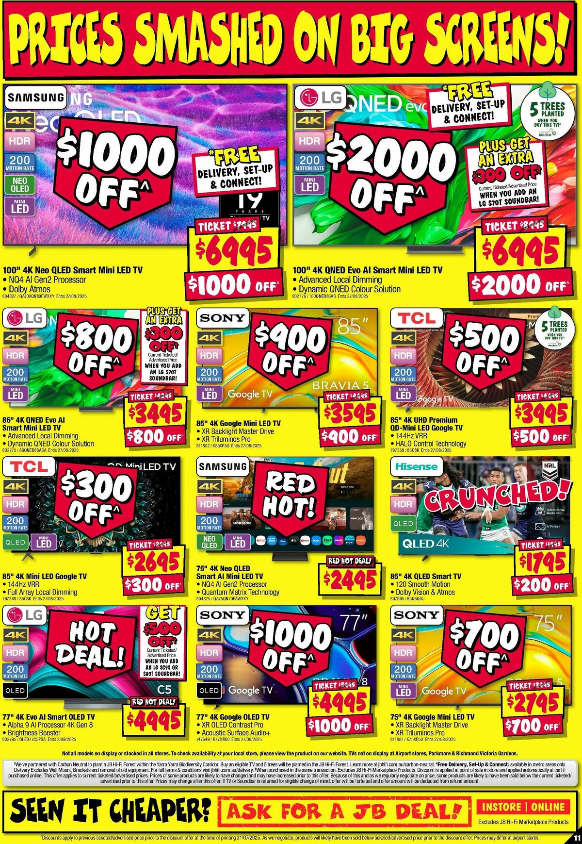 JB Hi-Fi Catalogues from 14 August