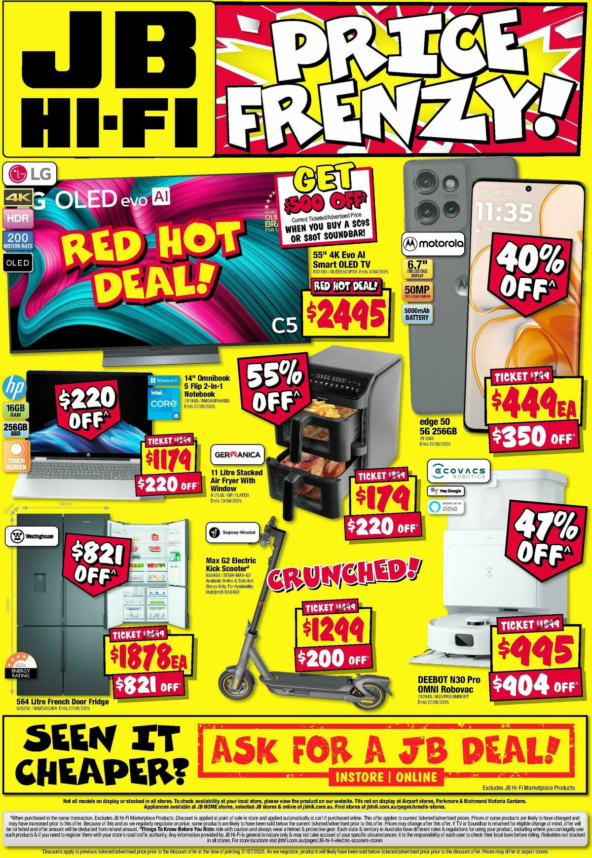 JB Hi-Fi Catalogues from 14 August