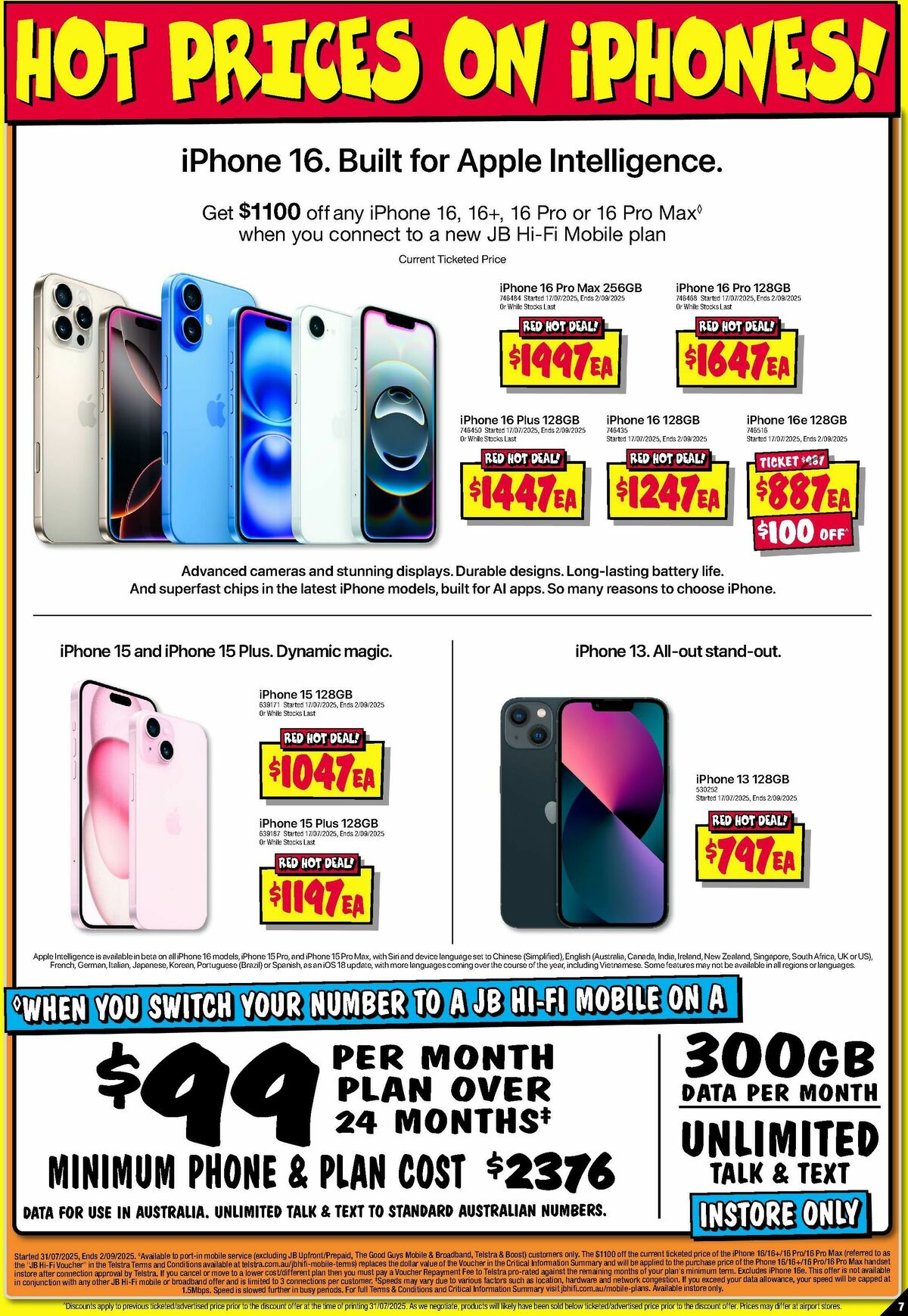 JB Hi-Fi Catalogues from 14 August