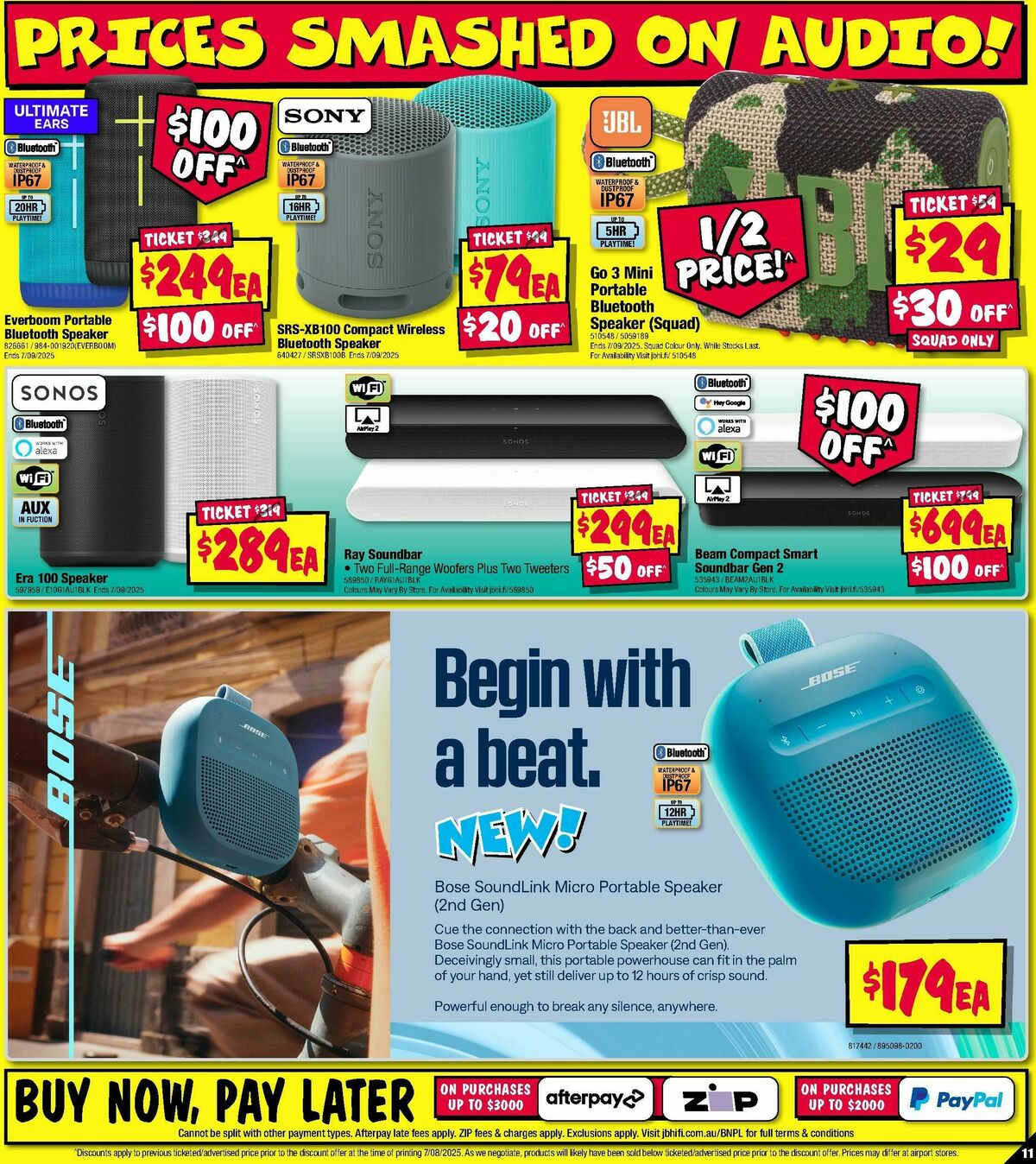 JB Hi-Fi Catalogues from 21 August