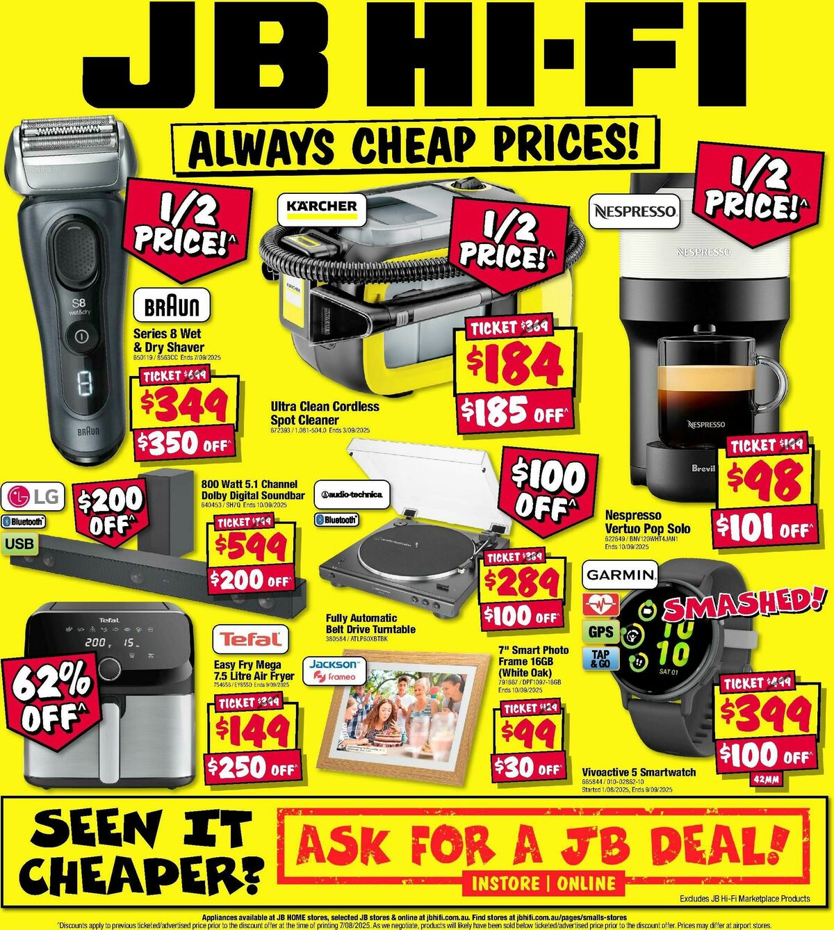 JB Hi-Fi Catalogues from 21 August